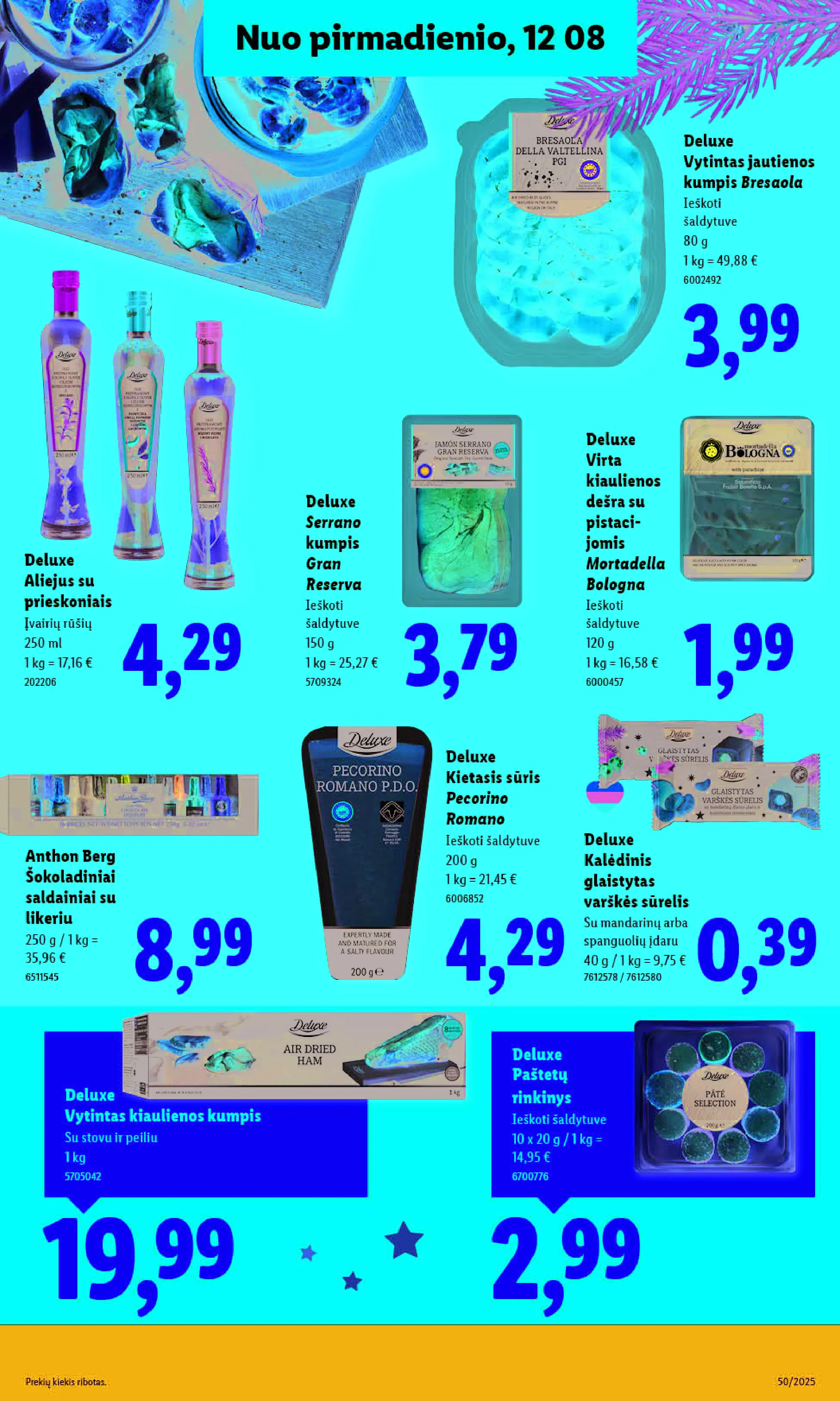 Lidl maisto prekių pasiūlymai – 15 psl.