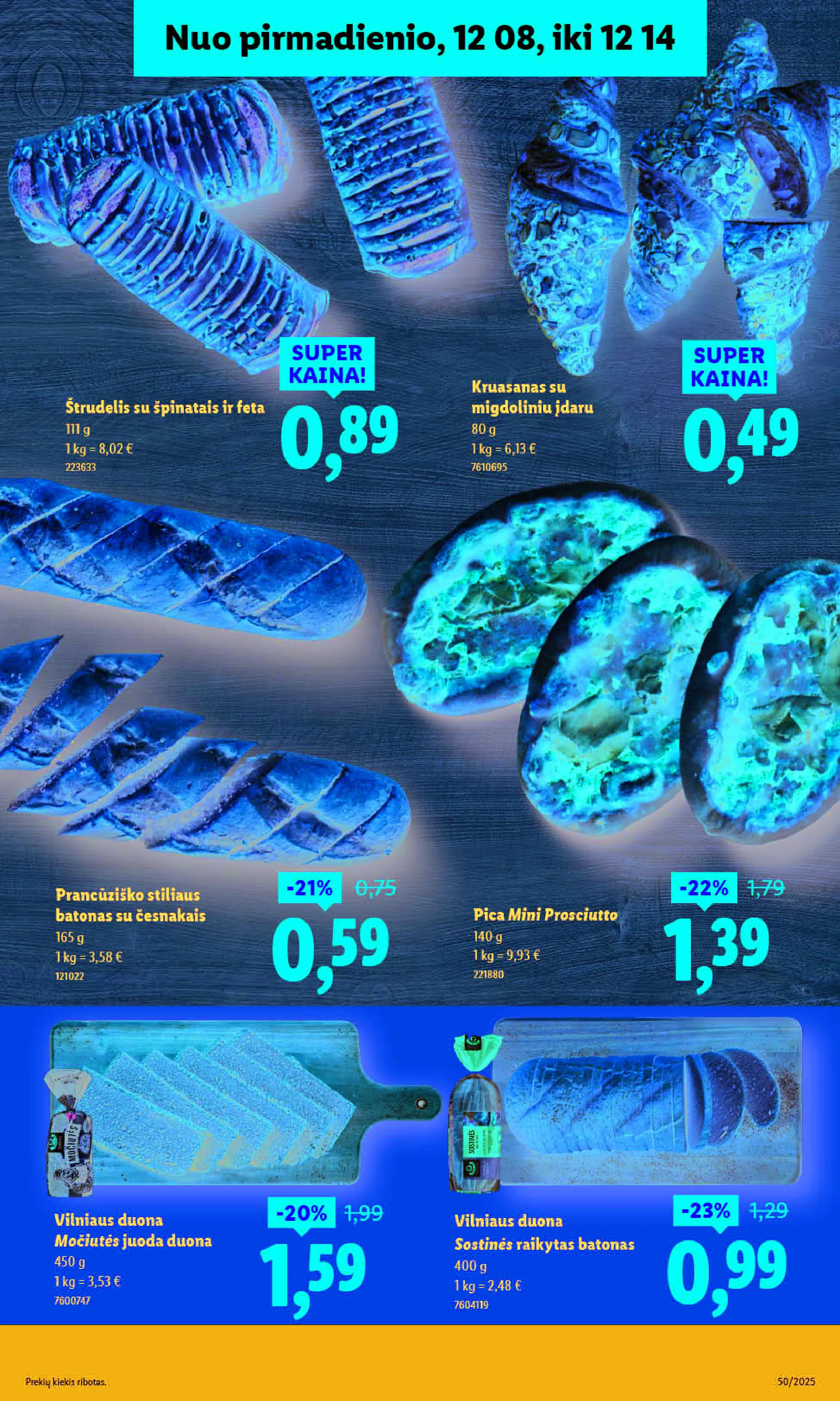 Lidl maisto prekių pasiūlymai – 9 psl.