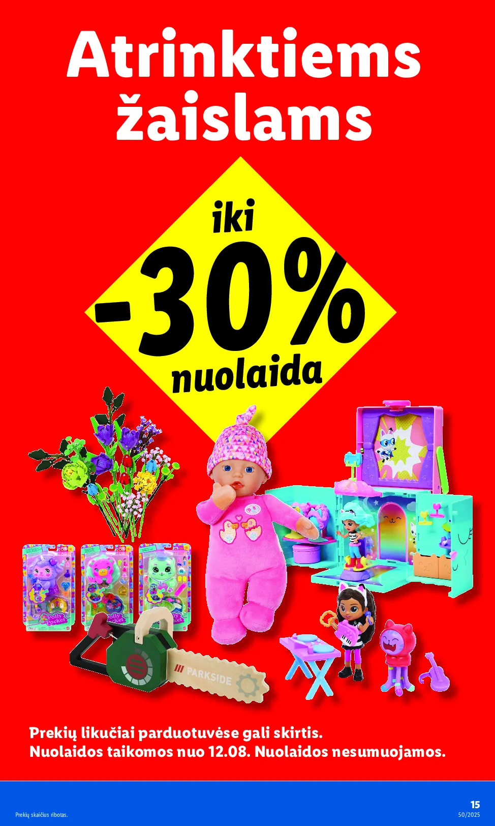 Lidl ne maisto prekių pasiūlymai – 15 psl.