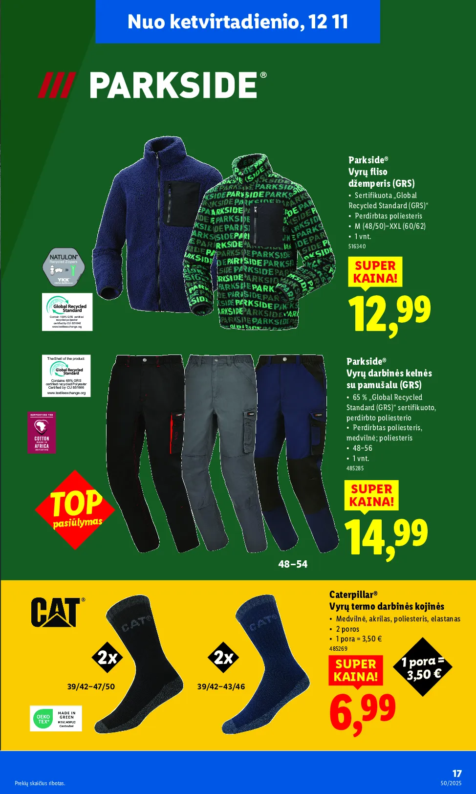 Lidl ne maisto prekių pasiūlymai – 17 psl.