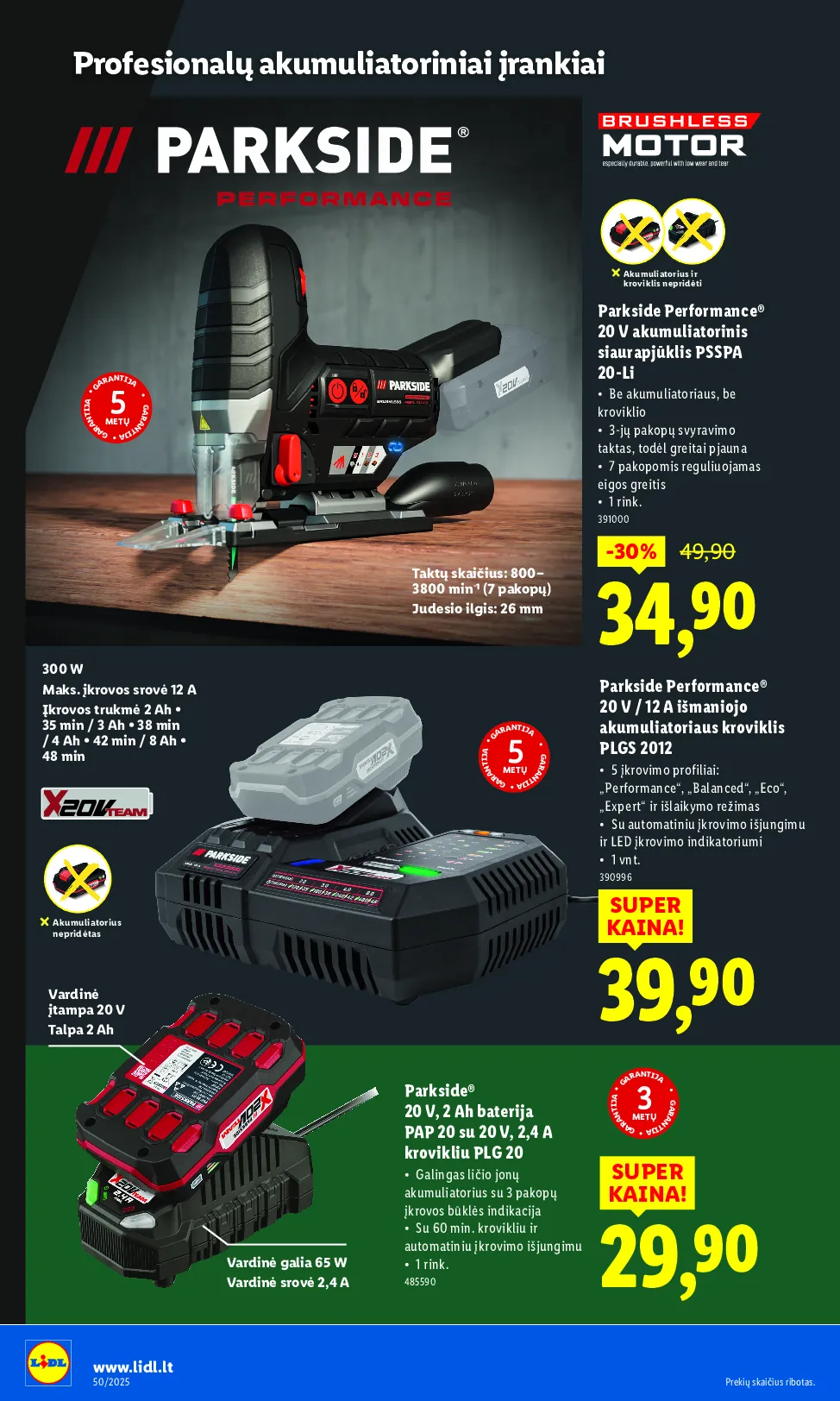 Lidl ne maisto prekių pasiūlymai – 18 psl.