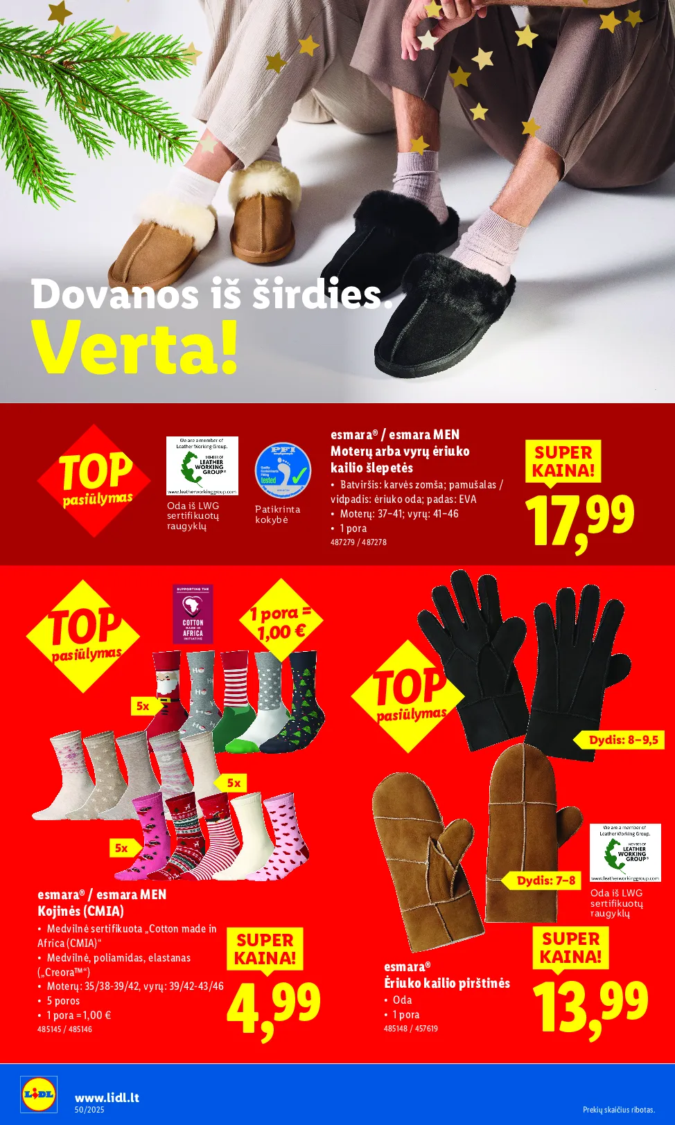 Lidl ne maisto prekių pasiūlymai – 2 psl.