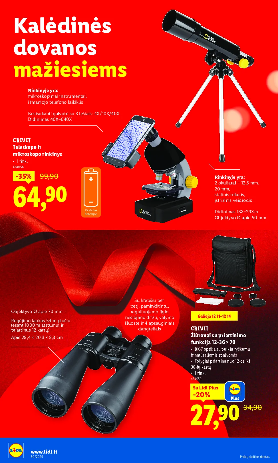 Lidl ne maisto prekių pasiūlymai – 26 psl.