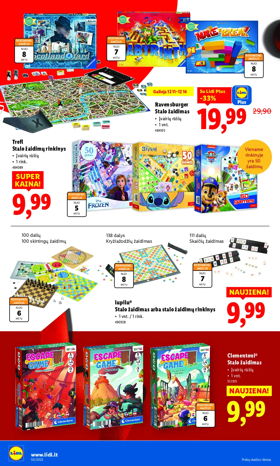 Lidl ne maisto prekių pasiūlymai – 32 psl.