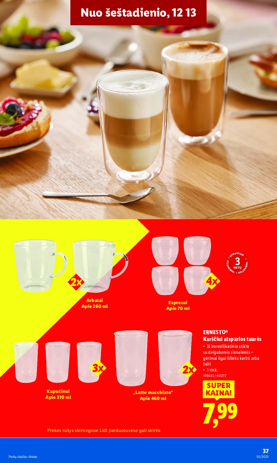 Lidl ne maisto prekių pasiūlymai – 37 psl.