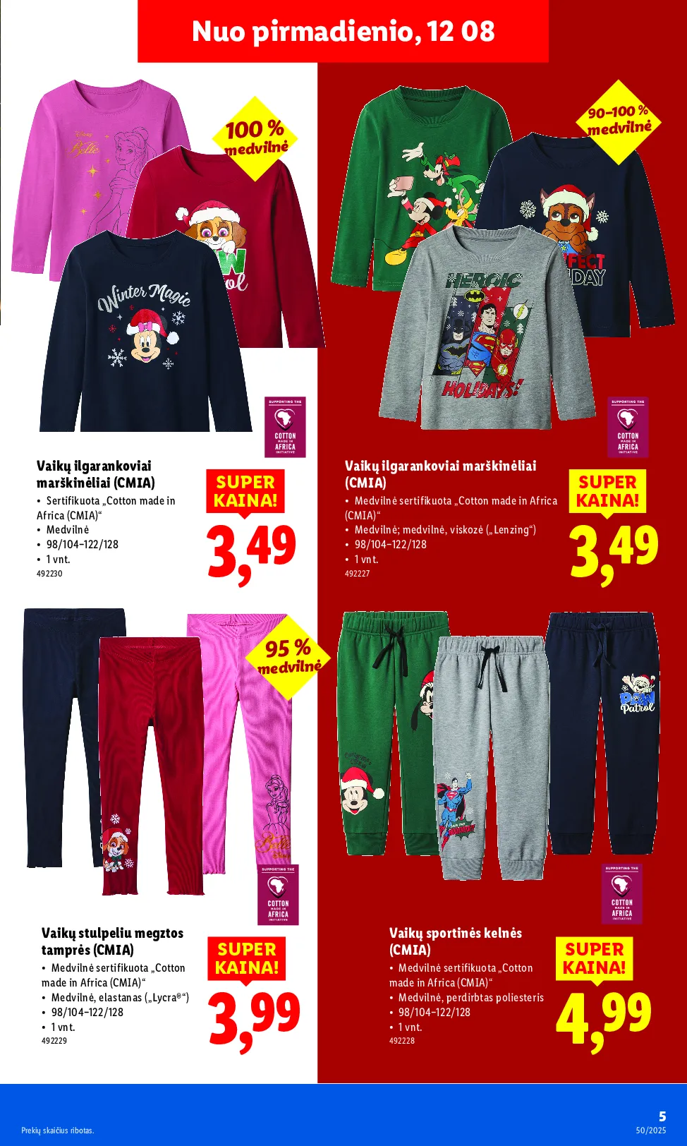 Lidl ne maisto prekių pasiūlymai – 5 psl.