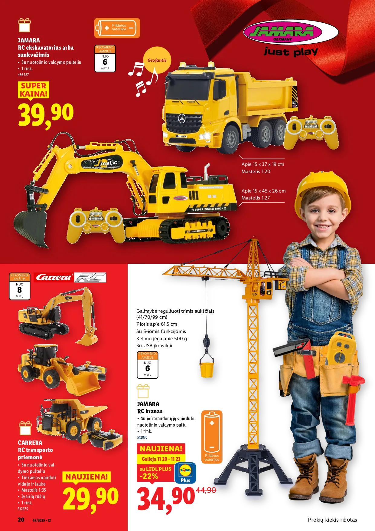 Lidl žaislų katalogas – 20 psl.