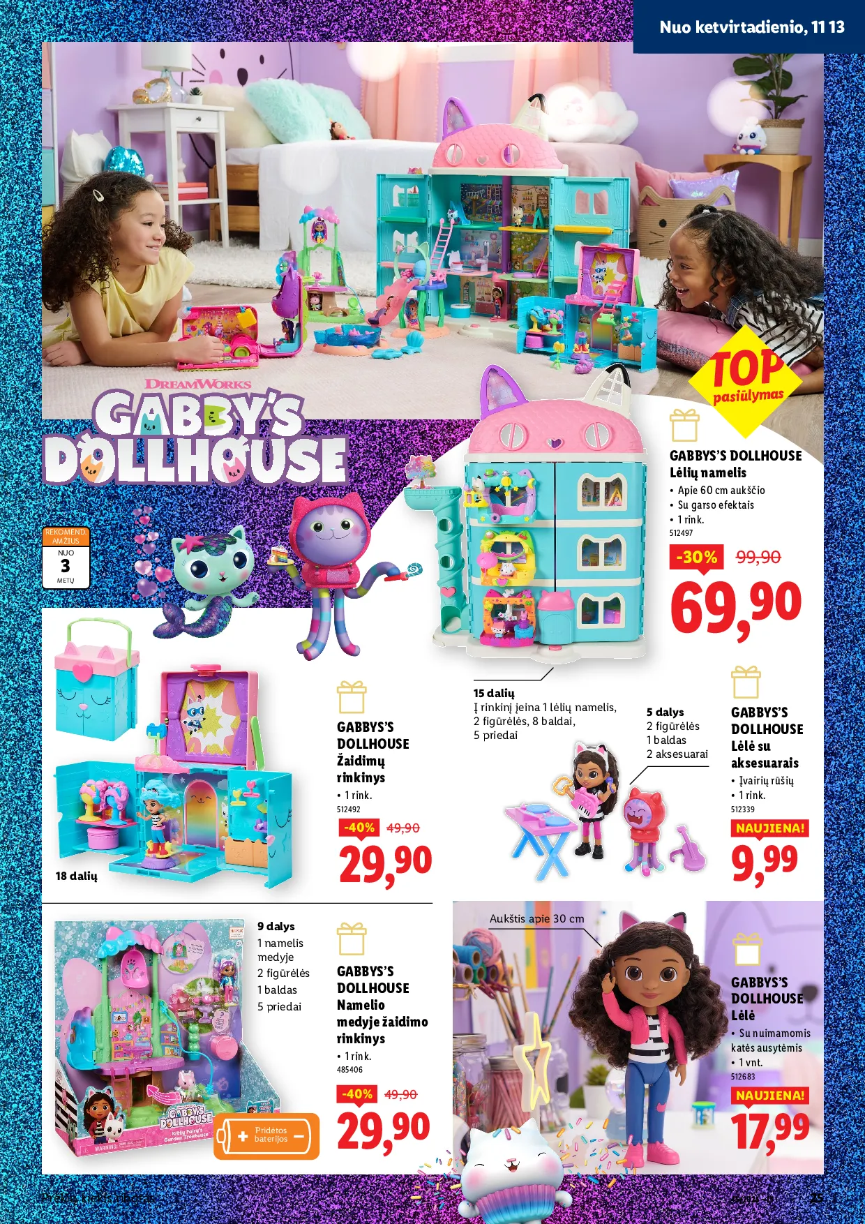 Lidl žaislų katalogas – 25 psl.