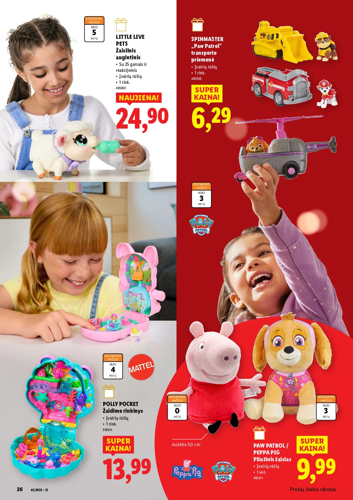 Lidl žaislų katalogas – 26 psl.