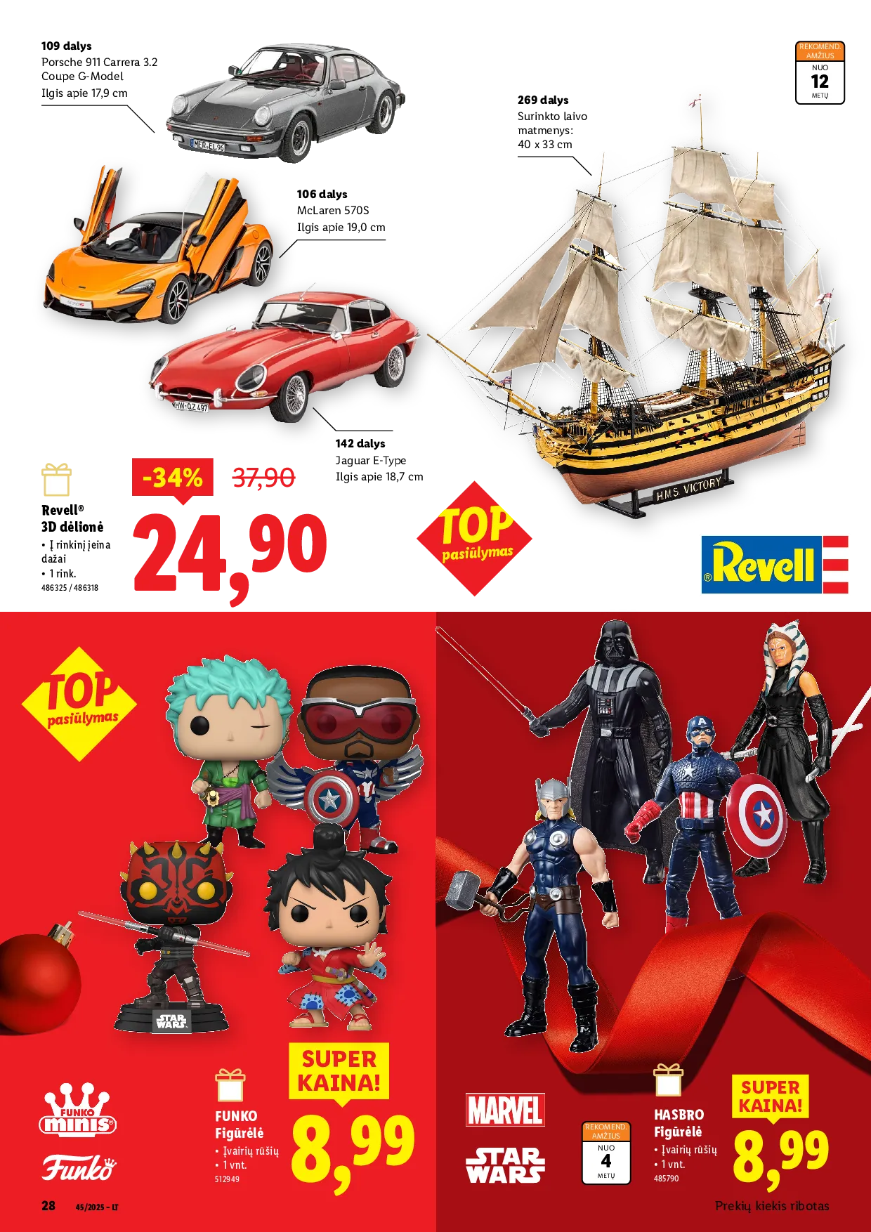 Lidl žaislų katalogas – 28 psl.