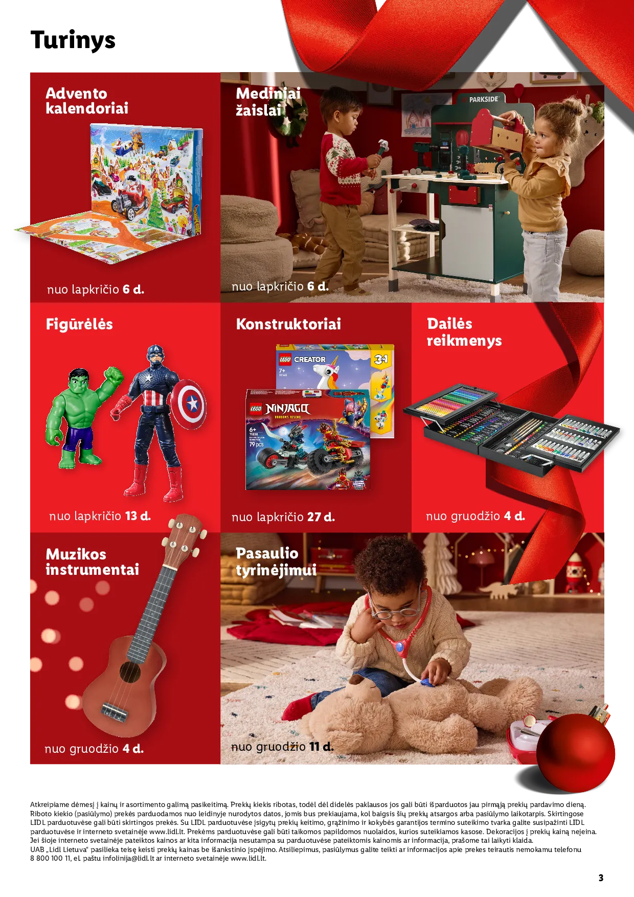 Lidl žaislų katalogas – 3 psl.