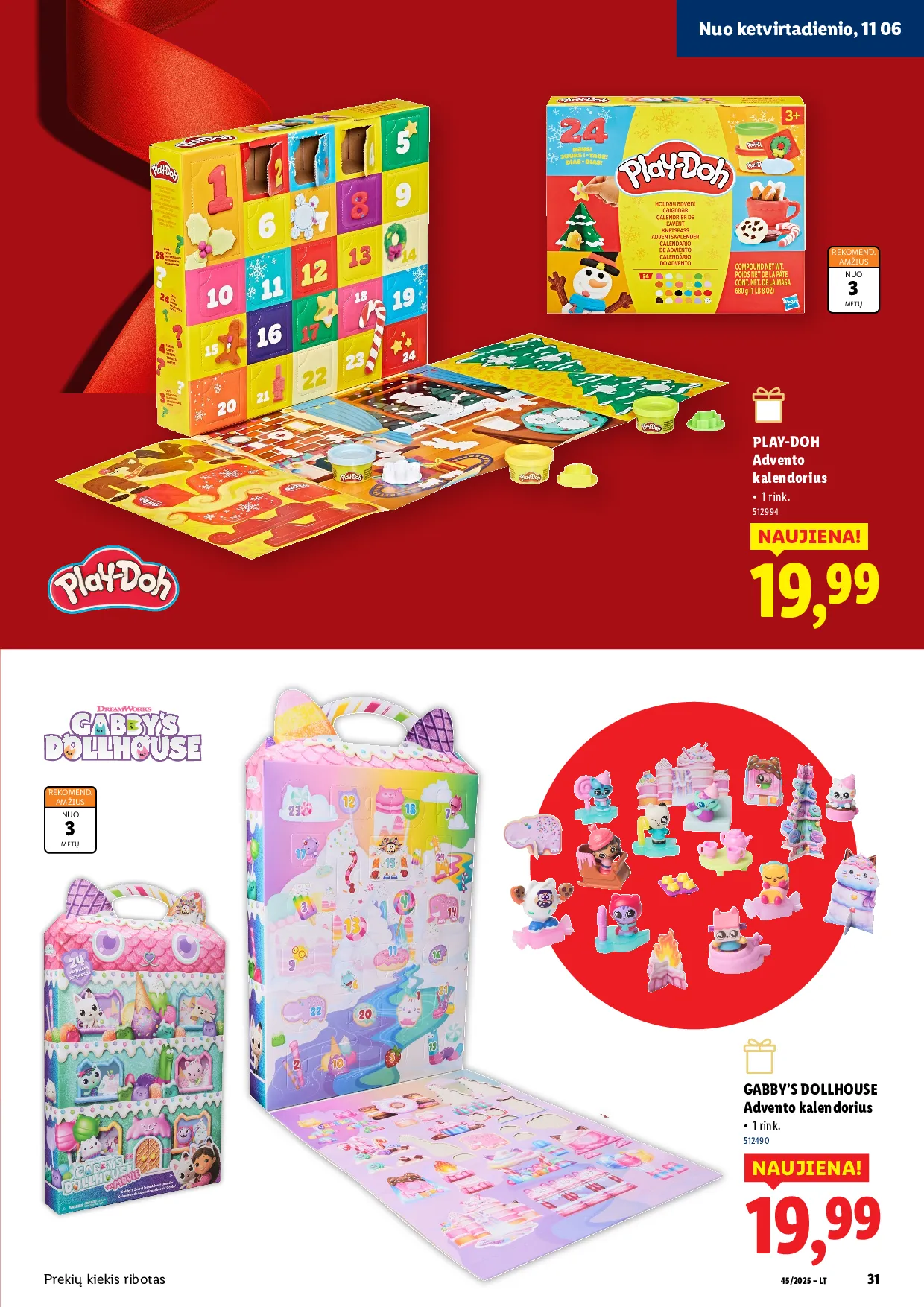 Lidl žaislų katalogas – 31 psl.
