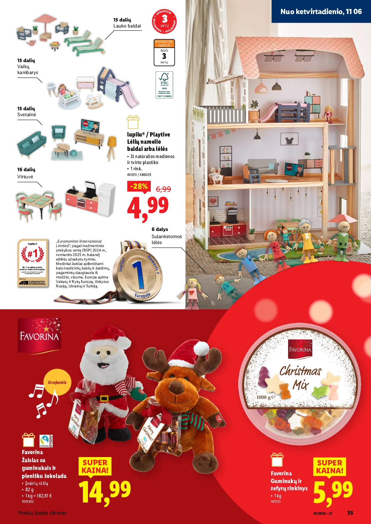 Lidl žaislų katalogas – 35 psl.