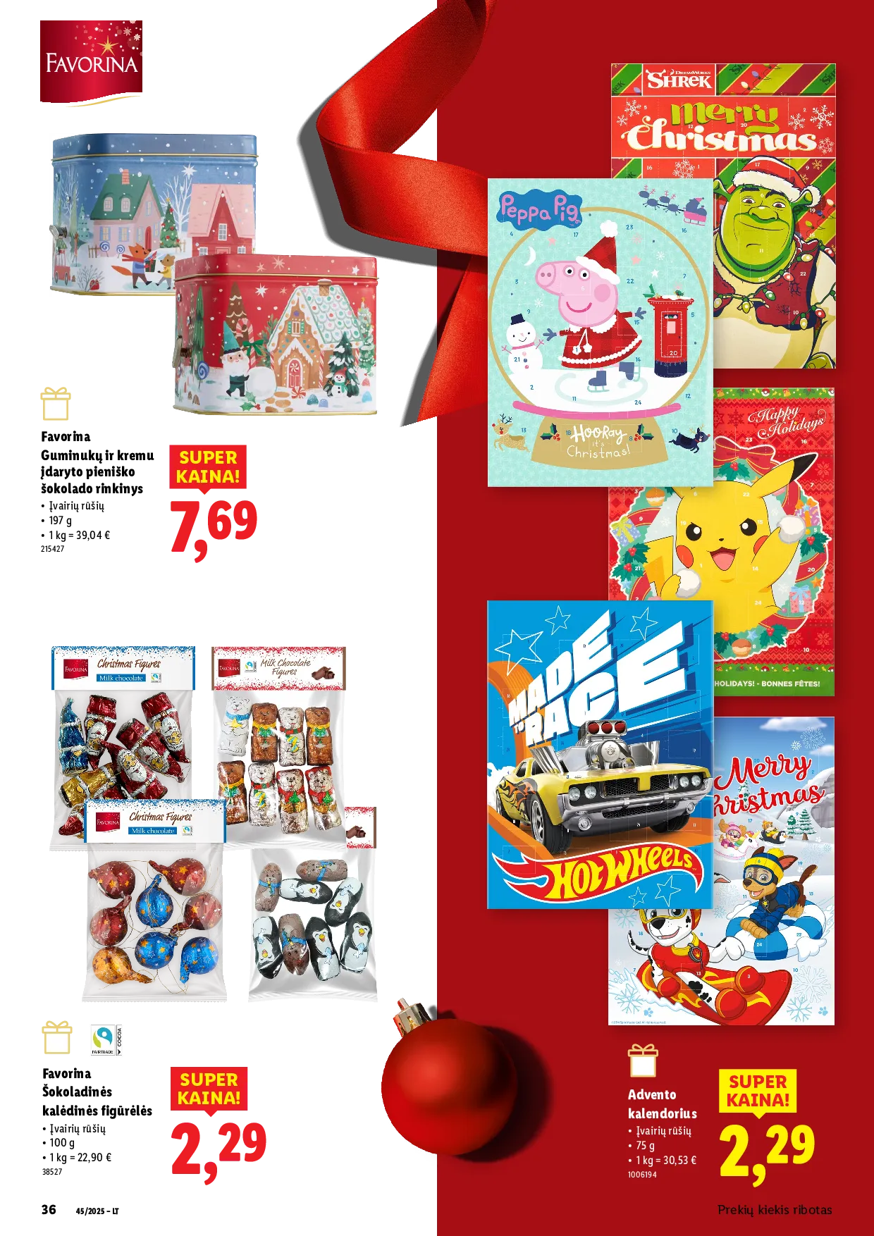 Lidl žaislų katalogas – 36 psl.