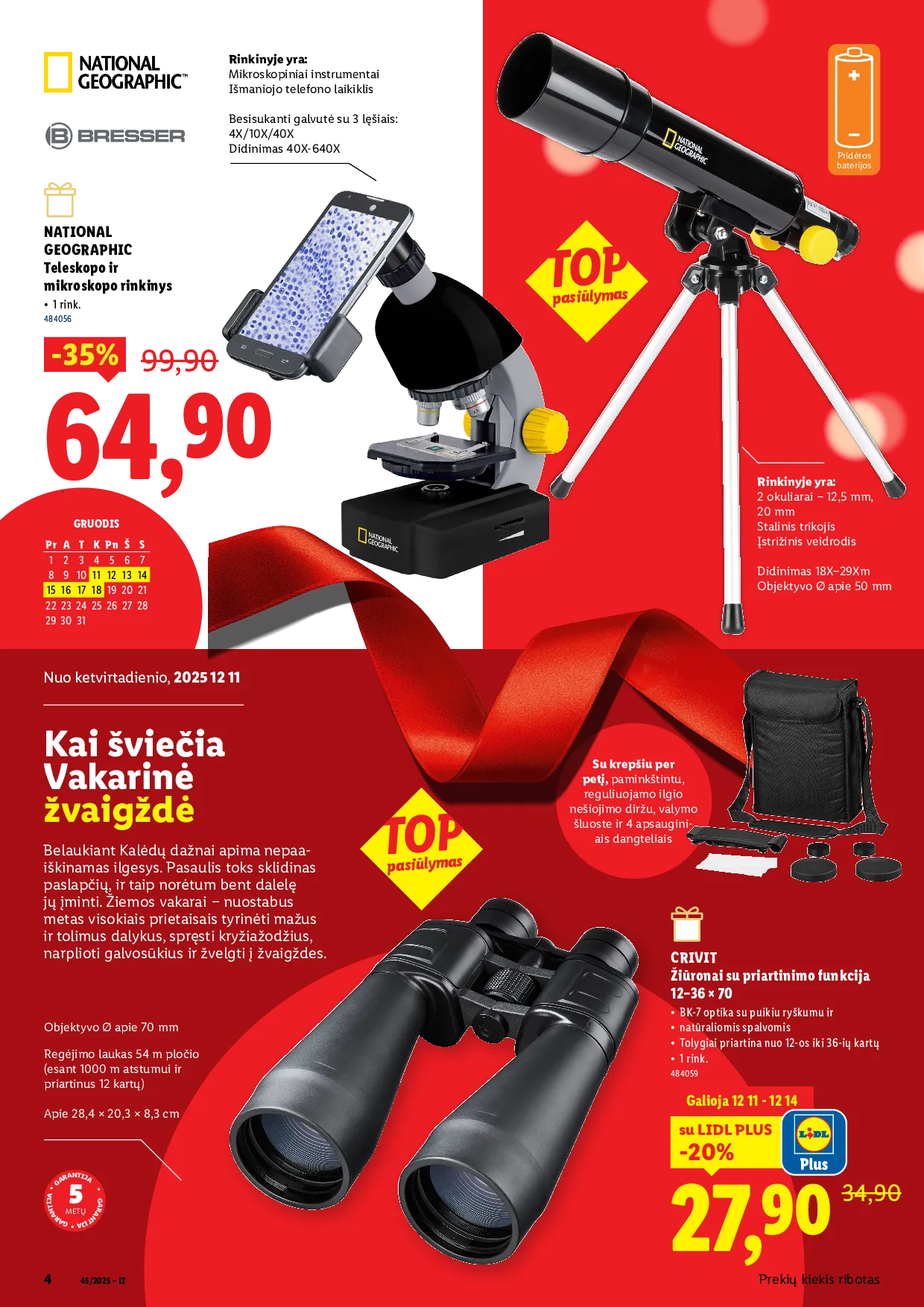 Lidl žaislų katalogas – 4 psl.