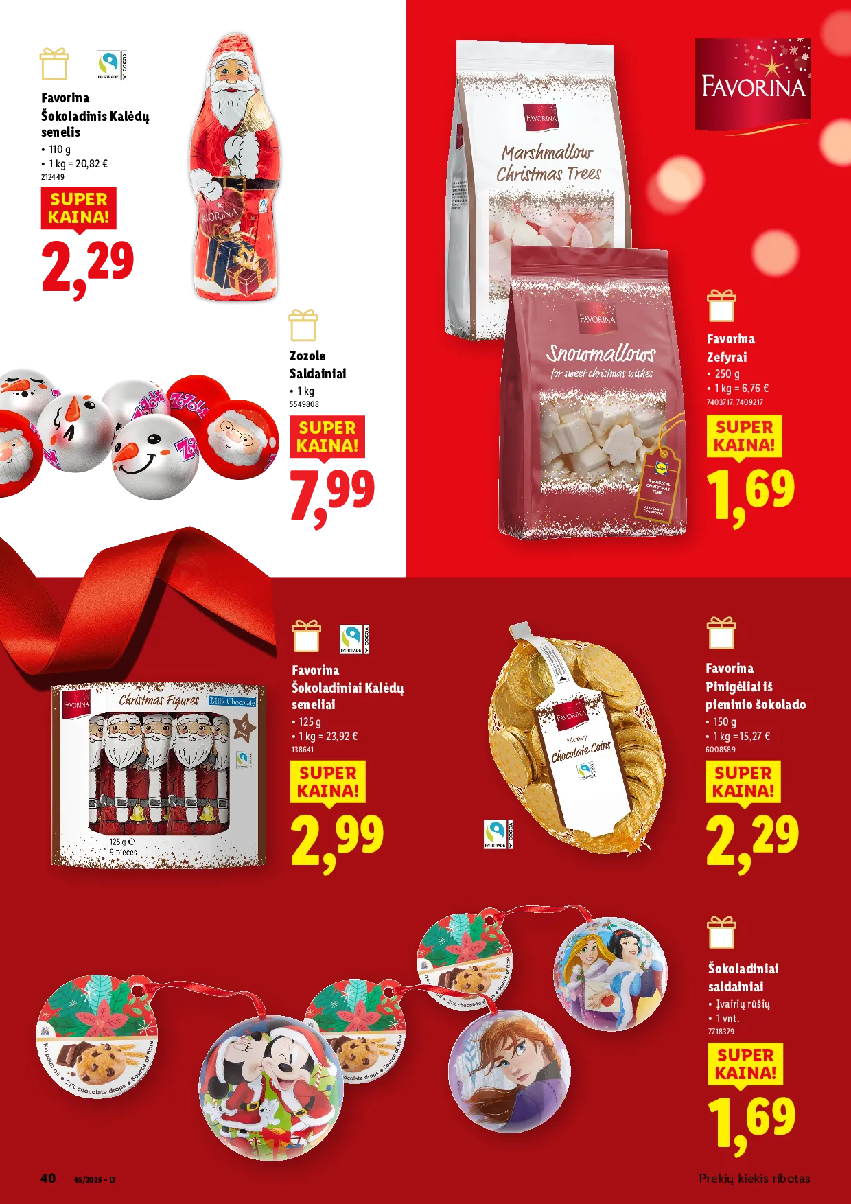 Lidl žaislų katalogas – 40 psl.