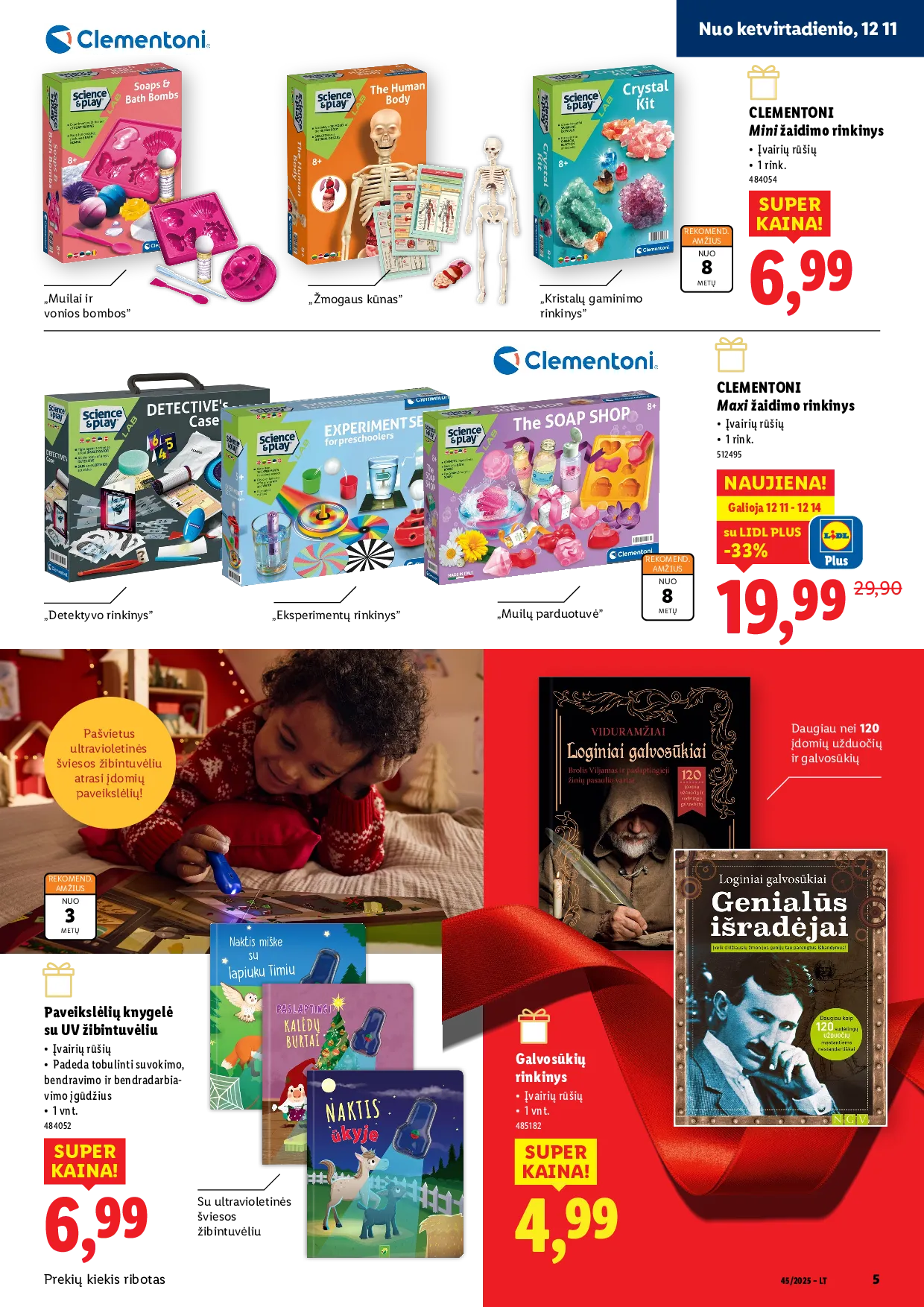 Lidl žaislų katalogas – 5 psl.