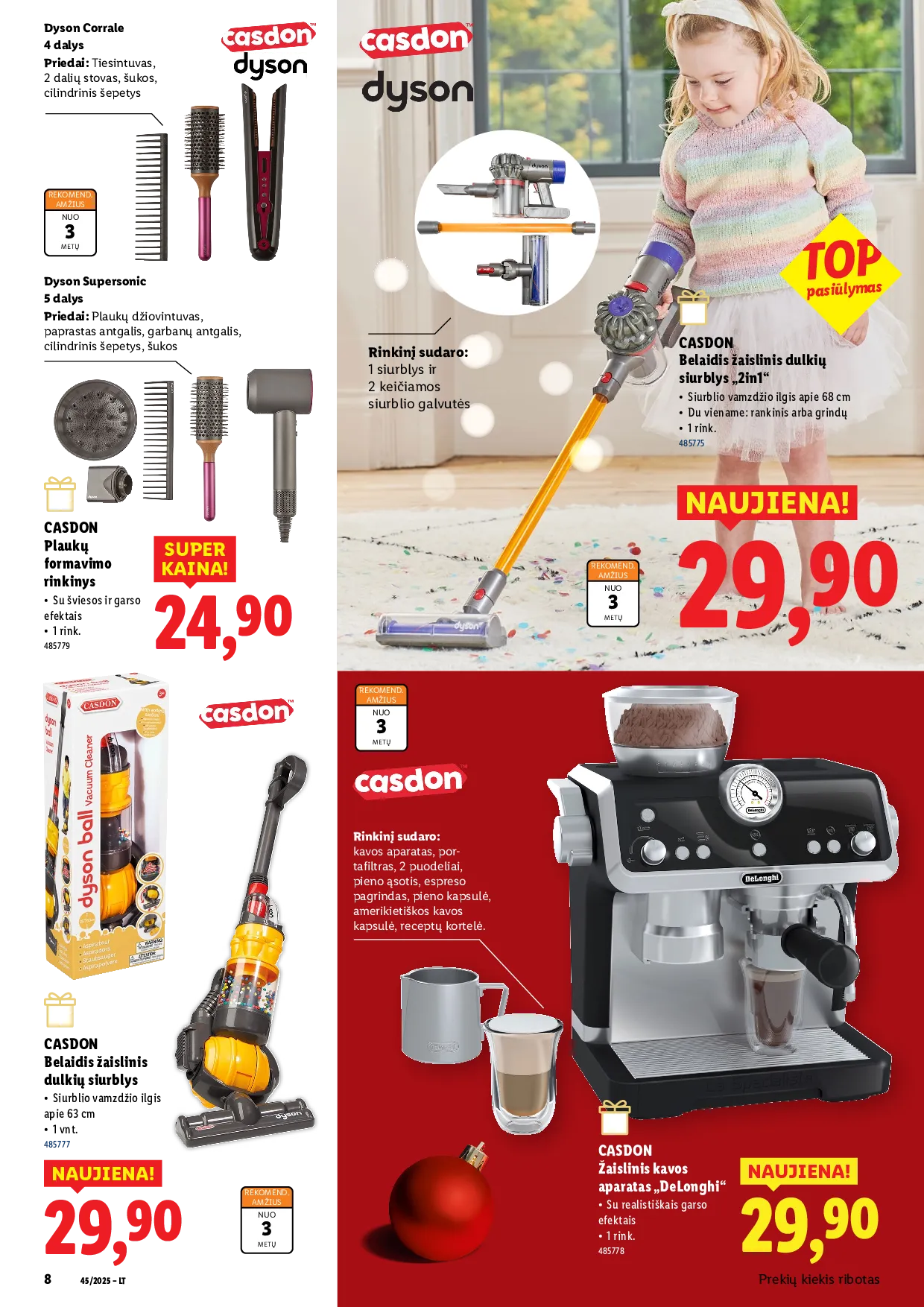 Lidl žaislų katalogas – 8 psl.