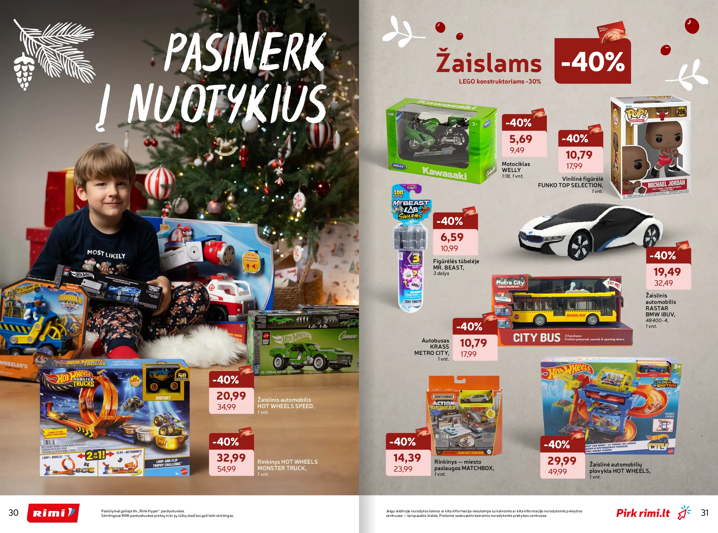 Rimi žiemos ŠVENČIŲ ne maisto prekių katalogas 2025 – 16 psl.