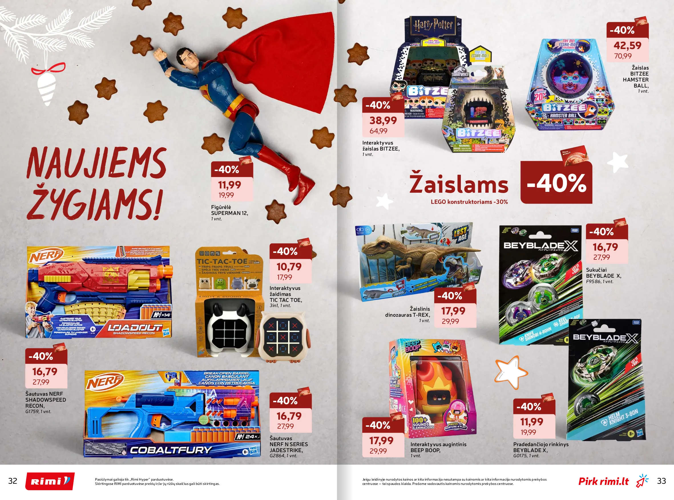 Rimi žiemos ŠVENČIŲ ne maisto prekių katalogas 2025 – 17 psl.