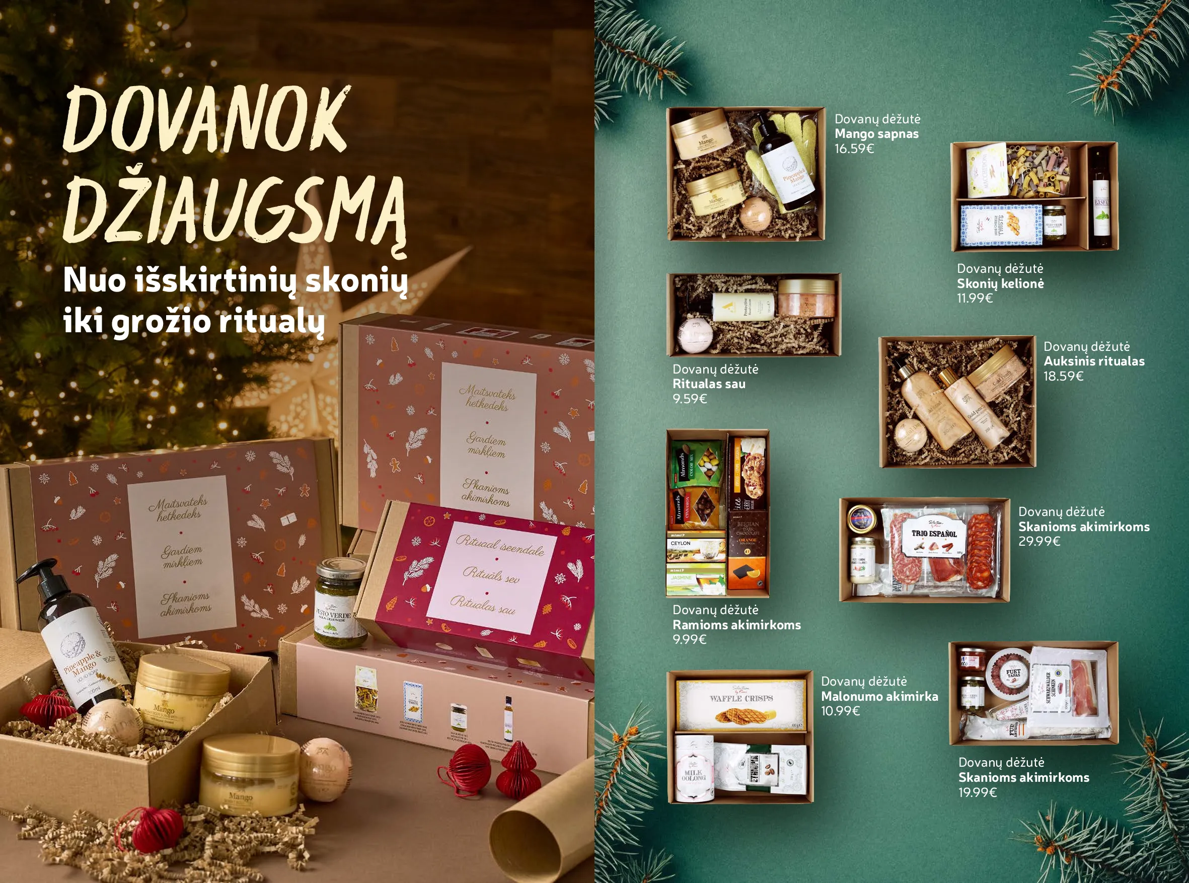 Rimi žiemos ŠVENČIŲ ne maisto prekių katalogas 2025 – 21 psl.