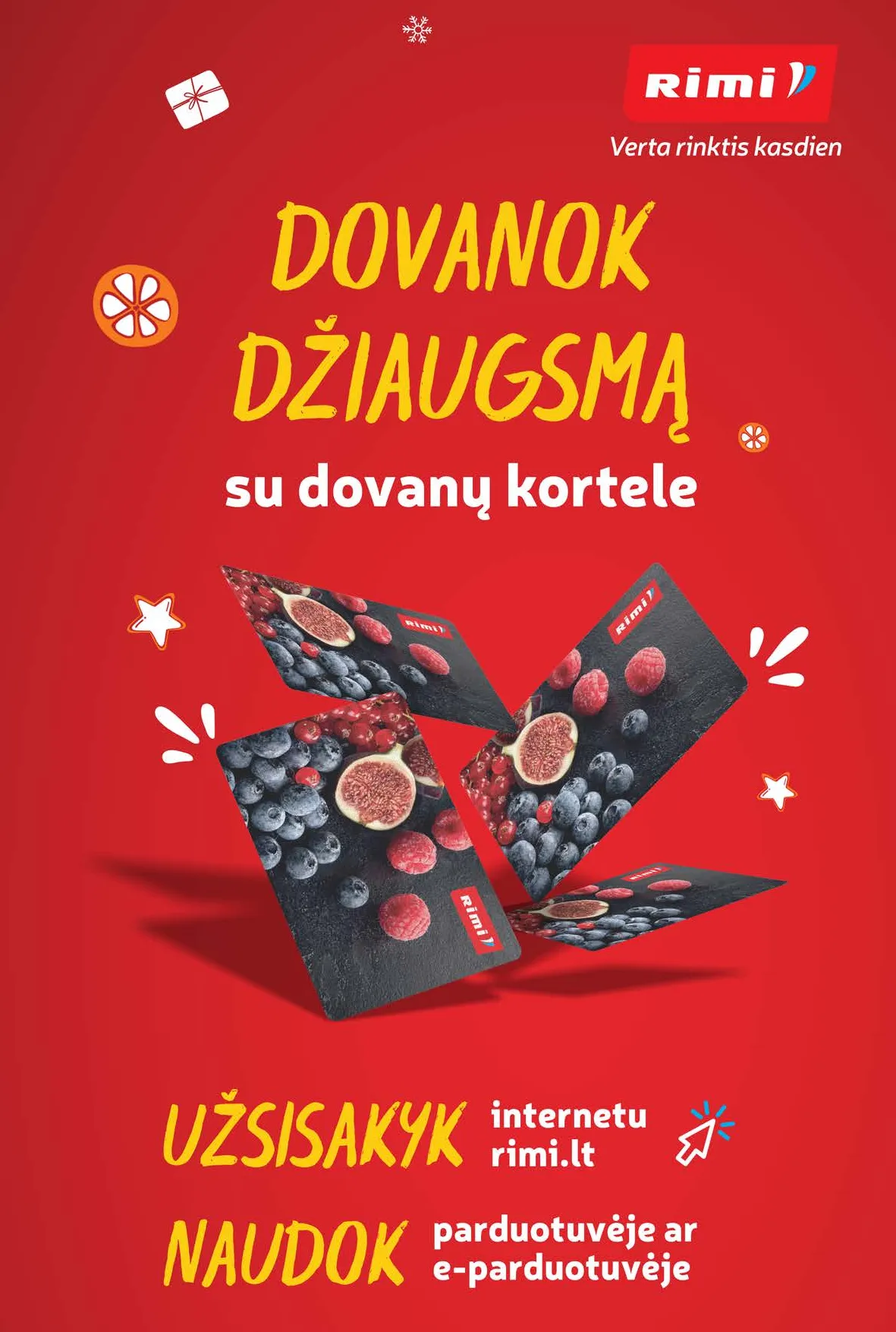 Rimi žiemos ŠVENČIŲ ne maisto prekių katalogas 2025 – 22 psl.