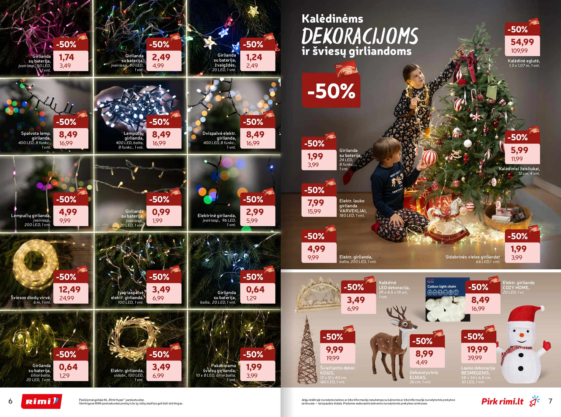 Rimi žiemos ŠVENČIŲ ne maisto prekių katalogas 2025 – 4 psl.