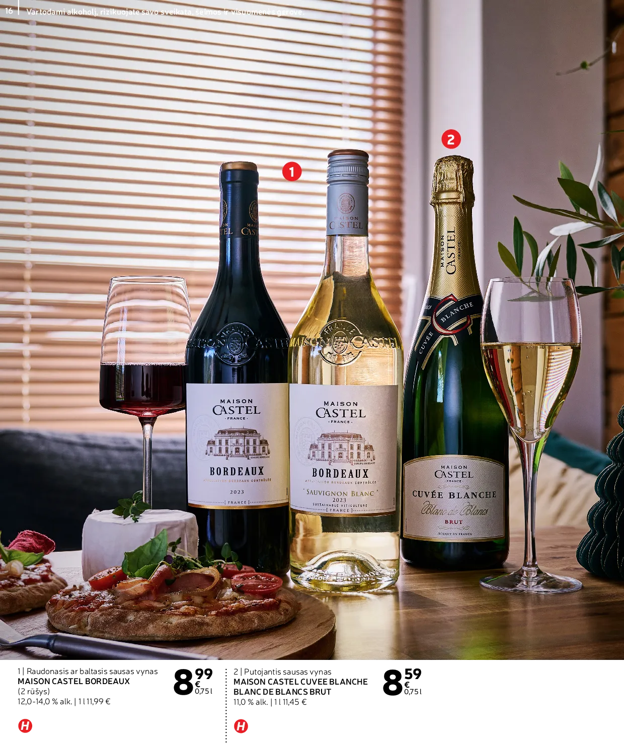 Rimi Žiemos ŠVENČIŲ alkoholinių gėrimų katalogas 2025 – 16 psl.