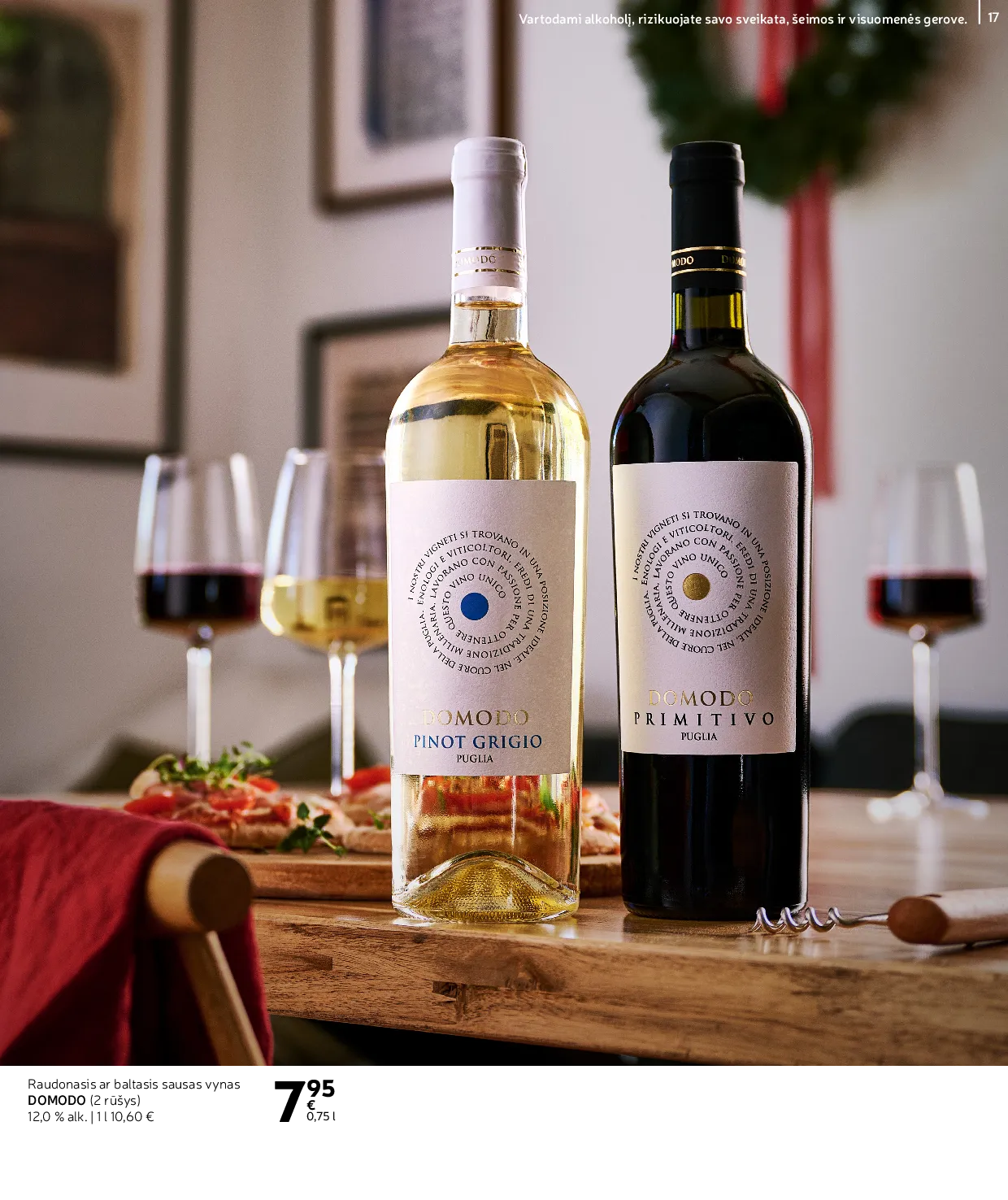 Rimi Žiemos ŠVENČIŲ alkoholinių gėrimų katalogas 2025 – 17 psl.