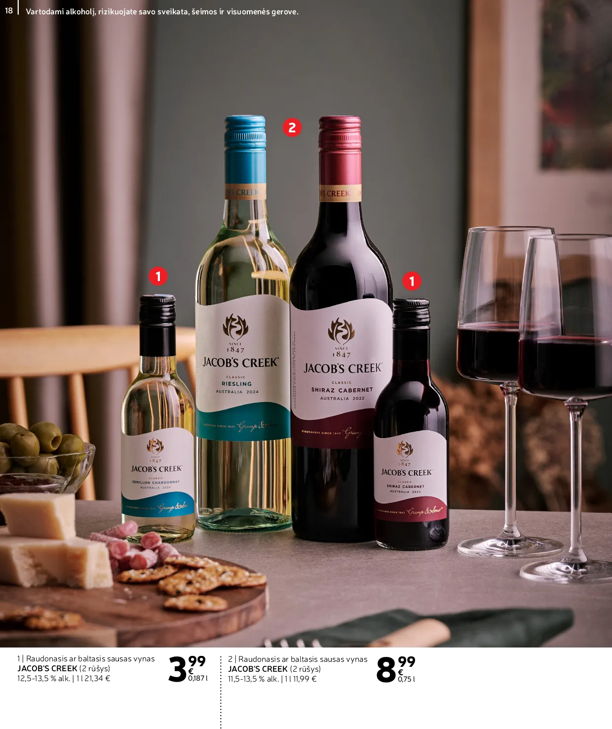 Rimi Žiemos ŠVENČIŲ alkoholinių gėrimų katalogas 2025 – 18 psl.