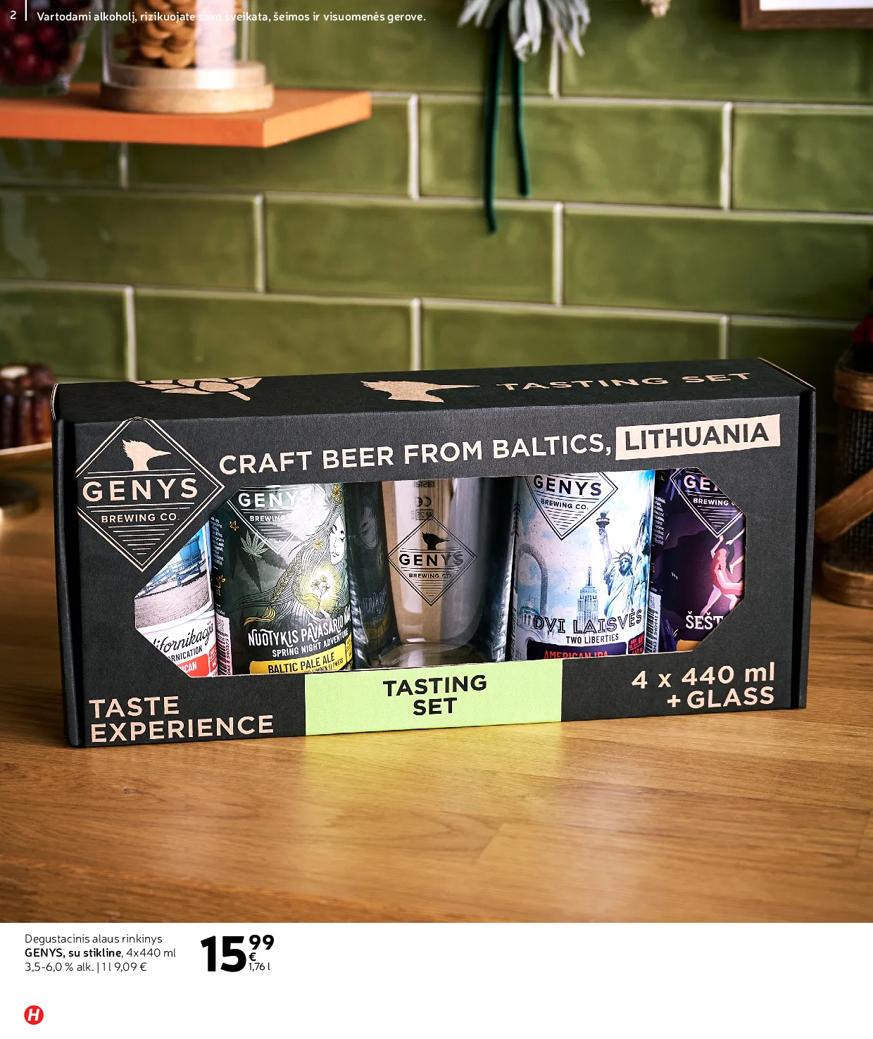 Rimi Žiemos ŠVENČIŲ alkoholinių gėrimų katalogas 2025 – 2 psl.