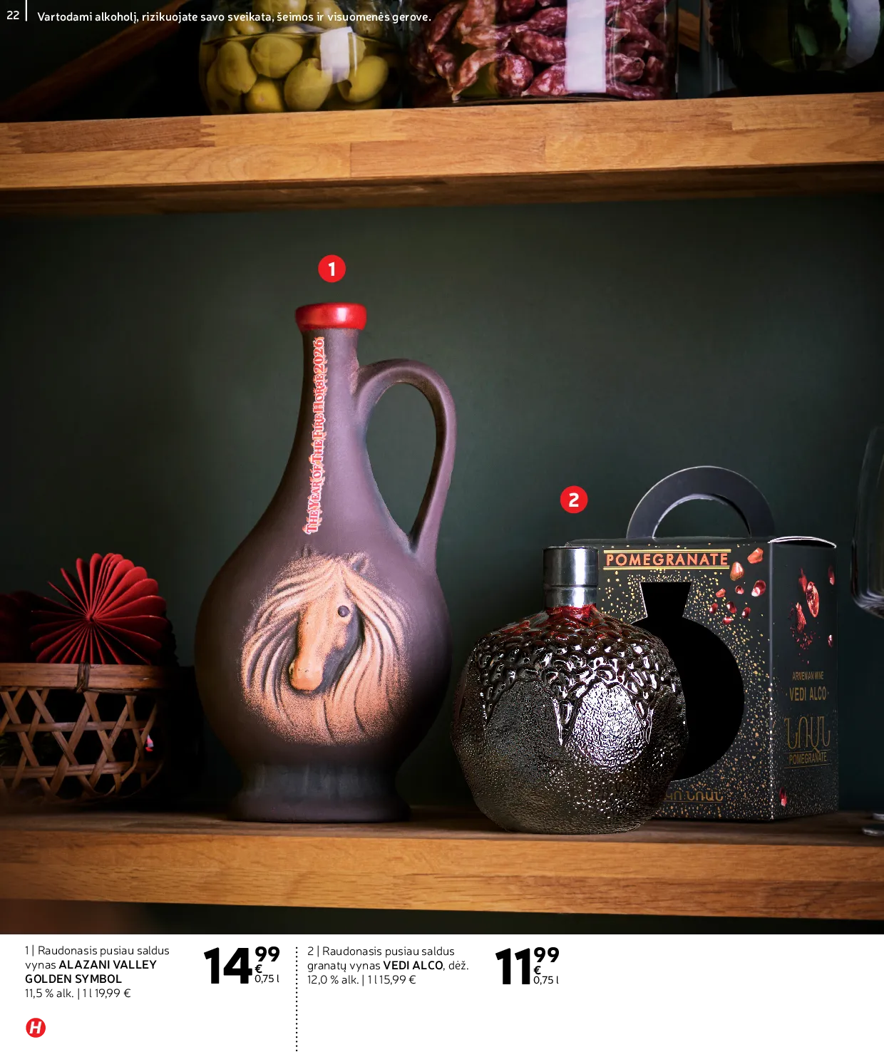 Rimi Žiemos ŠVENČIŲ alkoholinių gėrimų katalogas 2025 – 22 psl.