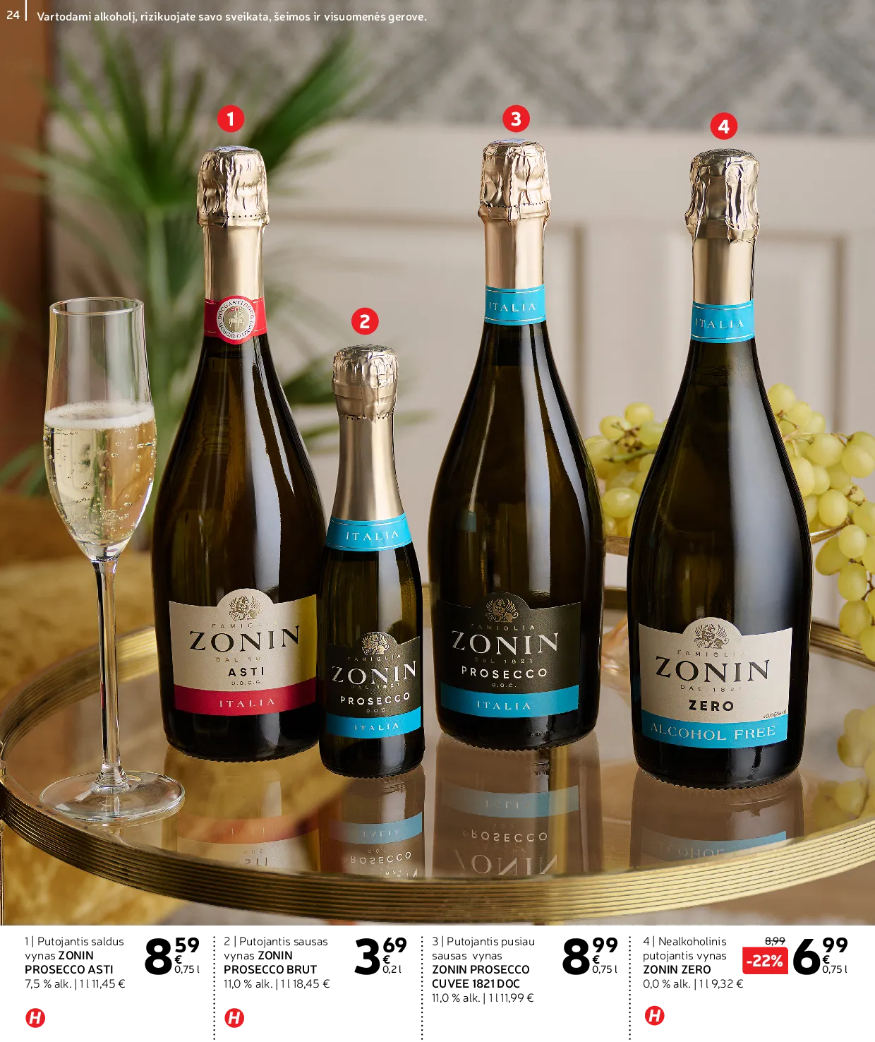 Rimi Žiemos ŠVENČIŲ alkoholinių gėrimų katalogas 2025 – 24 psl.