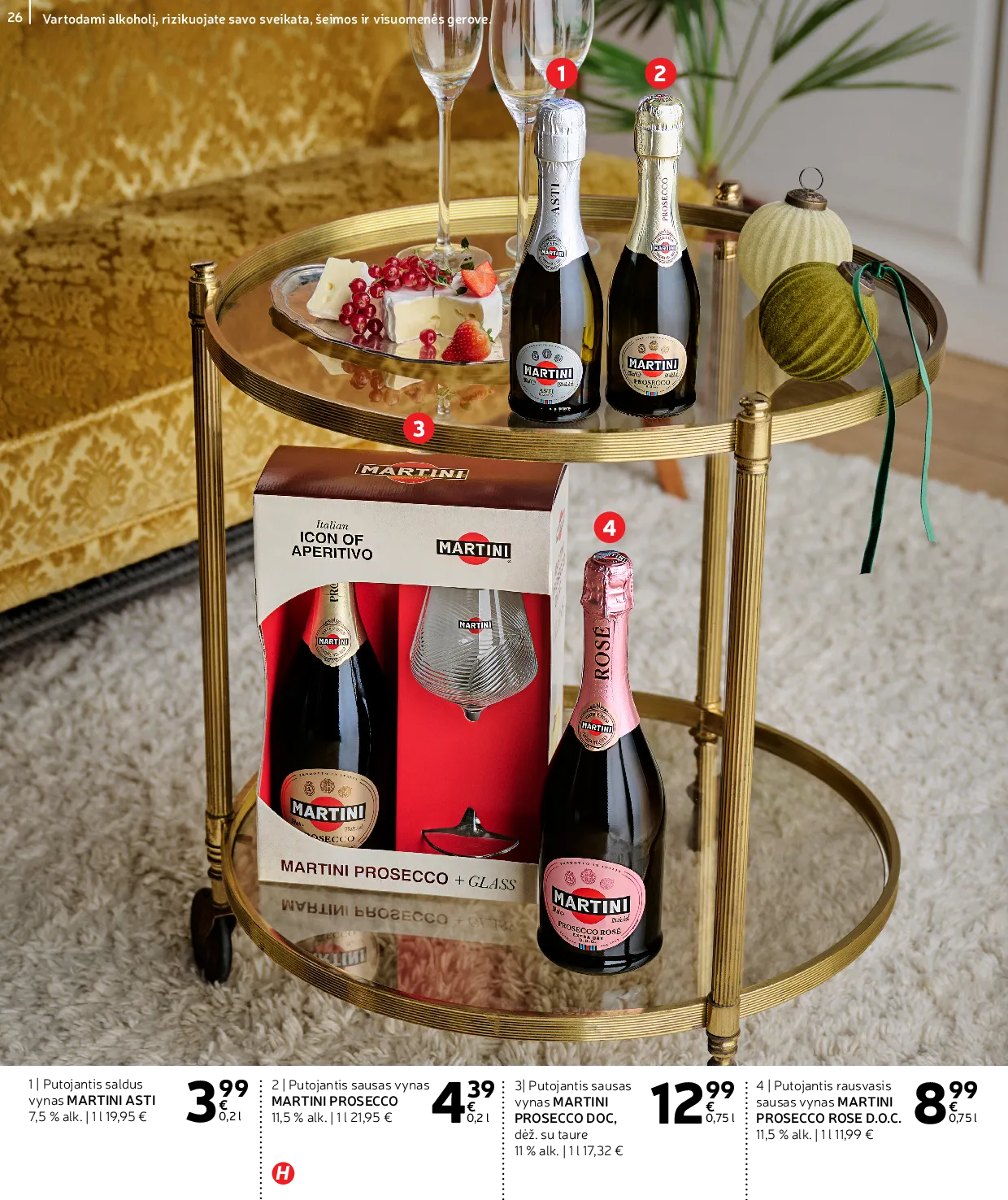 Rimi Žiemos ŠVENČIŲ alkoholinių gėrimų katalogas 2025 – 26 psl.