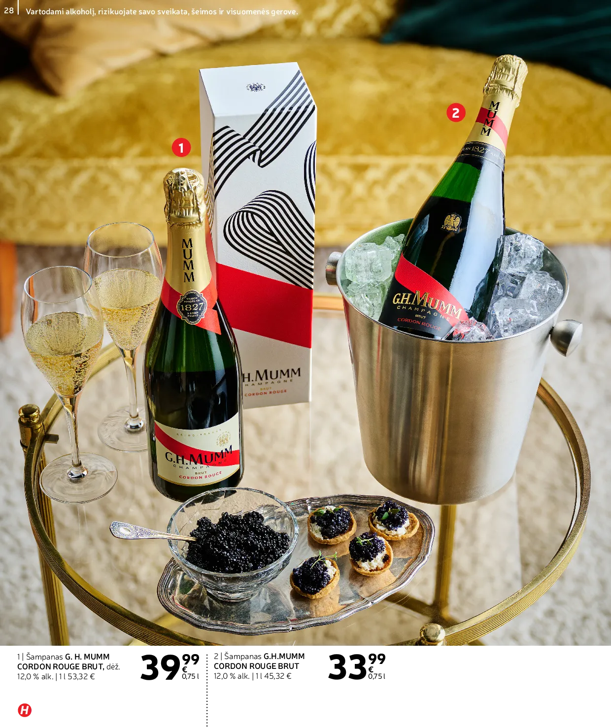 Rimi Žiemos ŠVENČIŲ alkoholinių gėrimų katalogas 2025 – 28 psl.