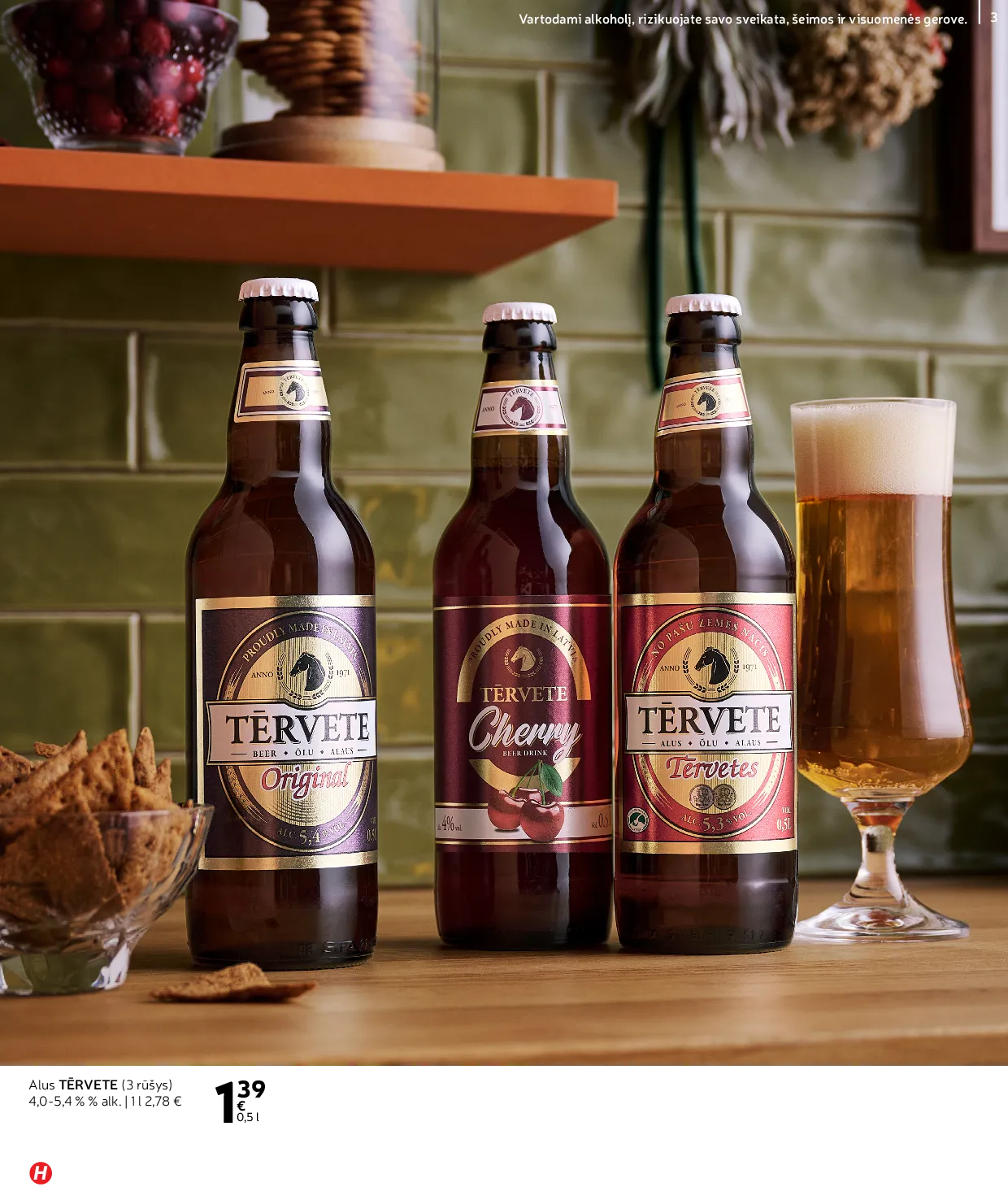 Rimi Žiemos ŠVENČIŲ alkoholinių gėrimų katalogas 2025 – 3 psl.