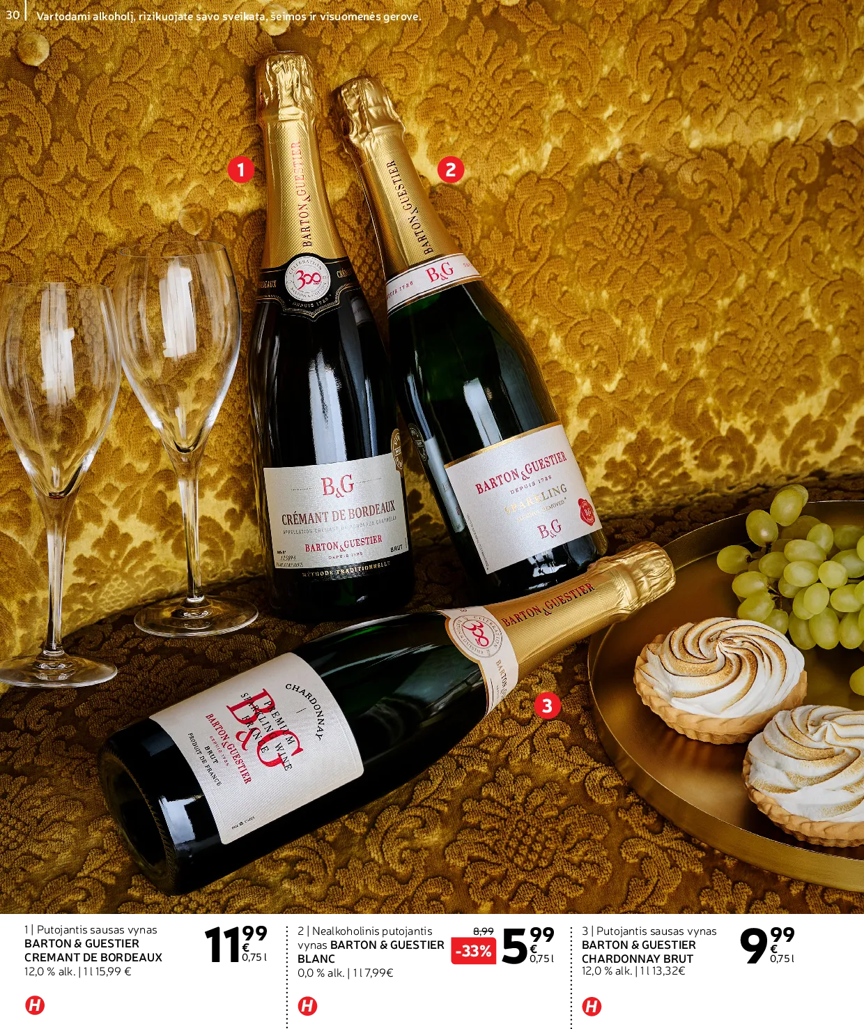 Rimi Žiemos ŠVENČIŲ alkoholinių gėrimų katalogas 2025 – 30 psl.