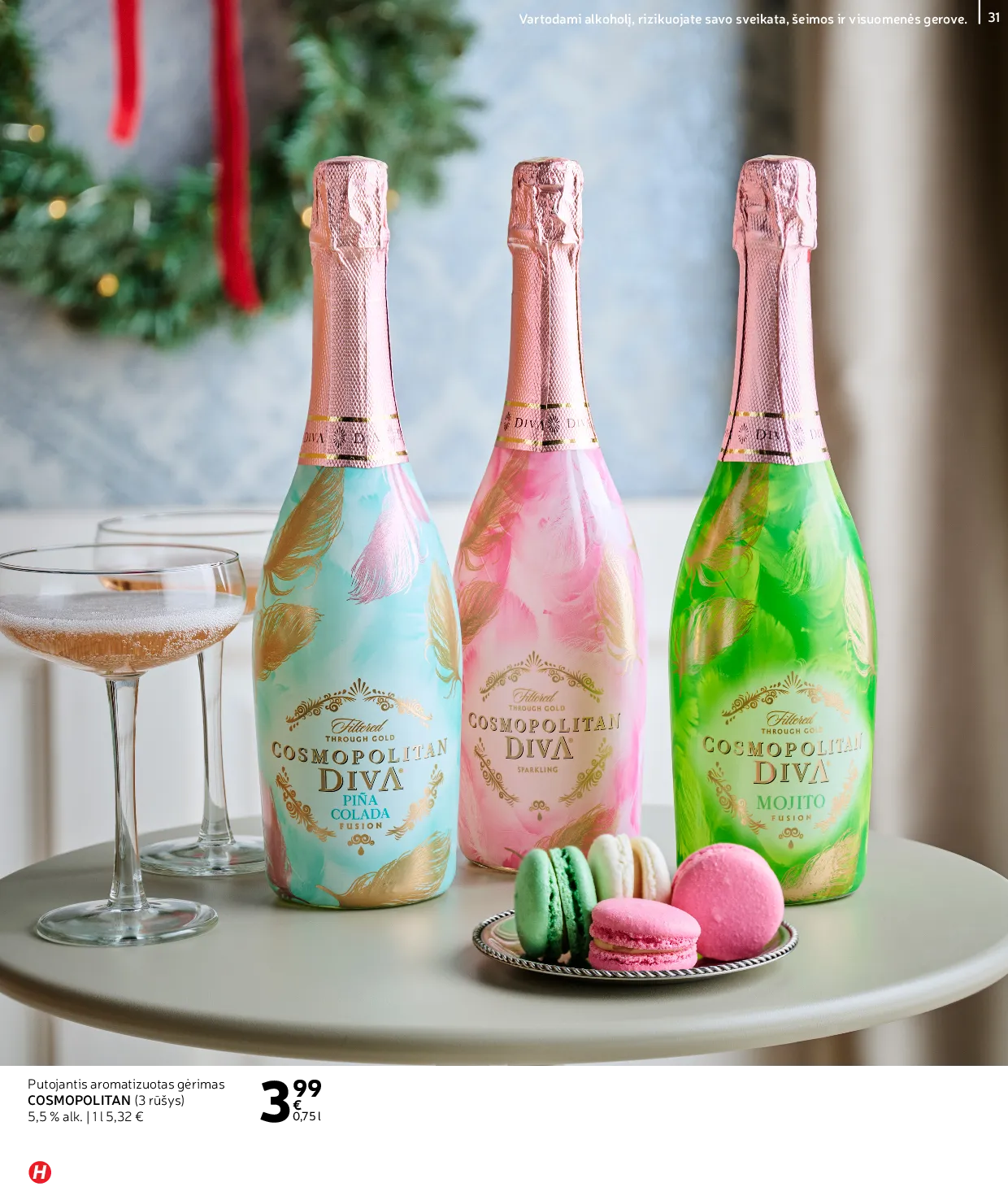 Rimi Žiemos ŠVENČIŲ alkoholinių gėrimų katalogas 2025 – 31 psl.