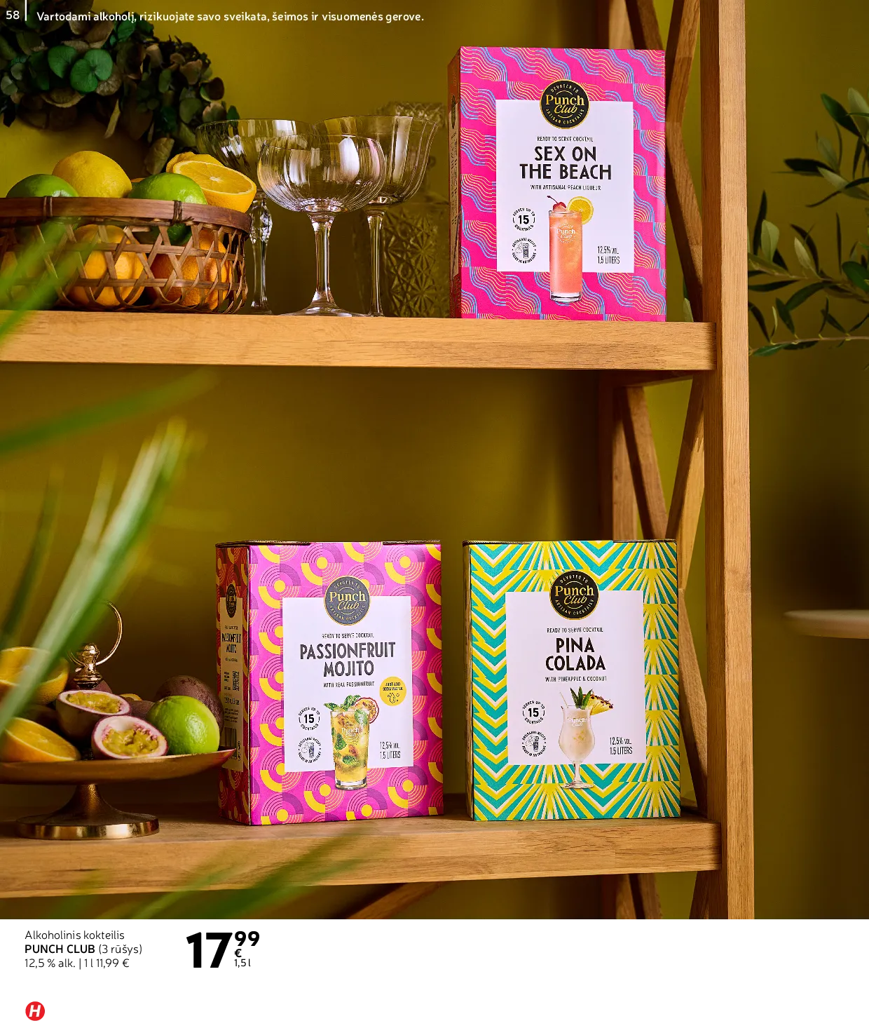Rimi Žiemos ŠVENČIŲ alkoholinių gėrimų katalogas 2025 – 58 psl.