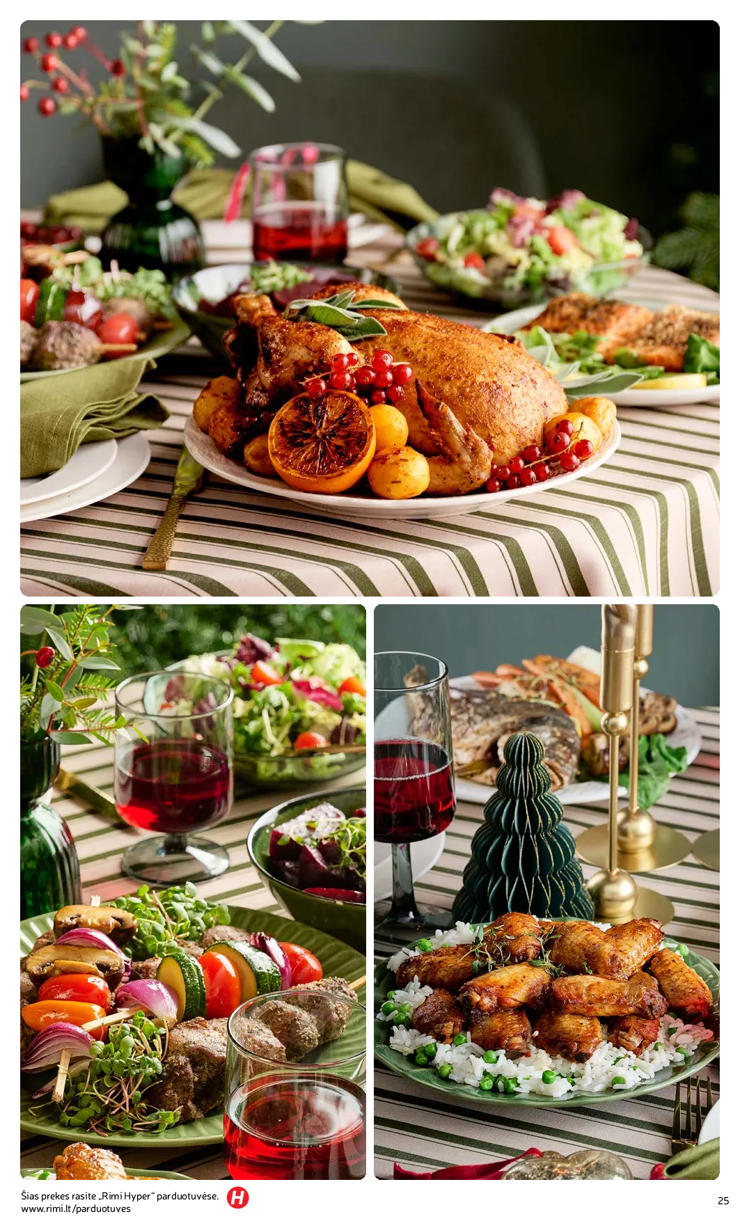 Rimi Žiemos ŠVENČIŲ maisto prekių katalogas 2025 – 25 psl.