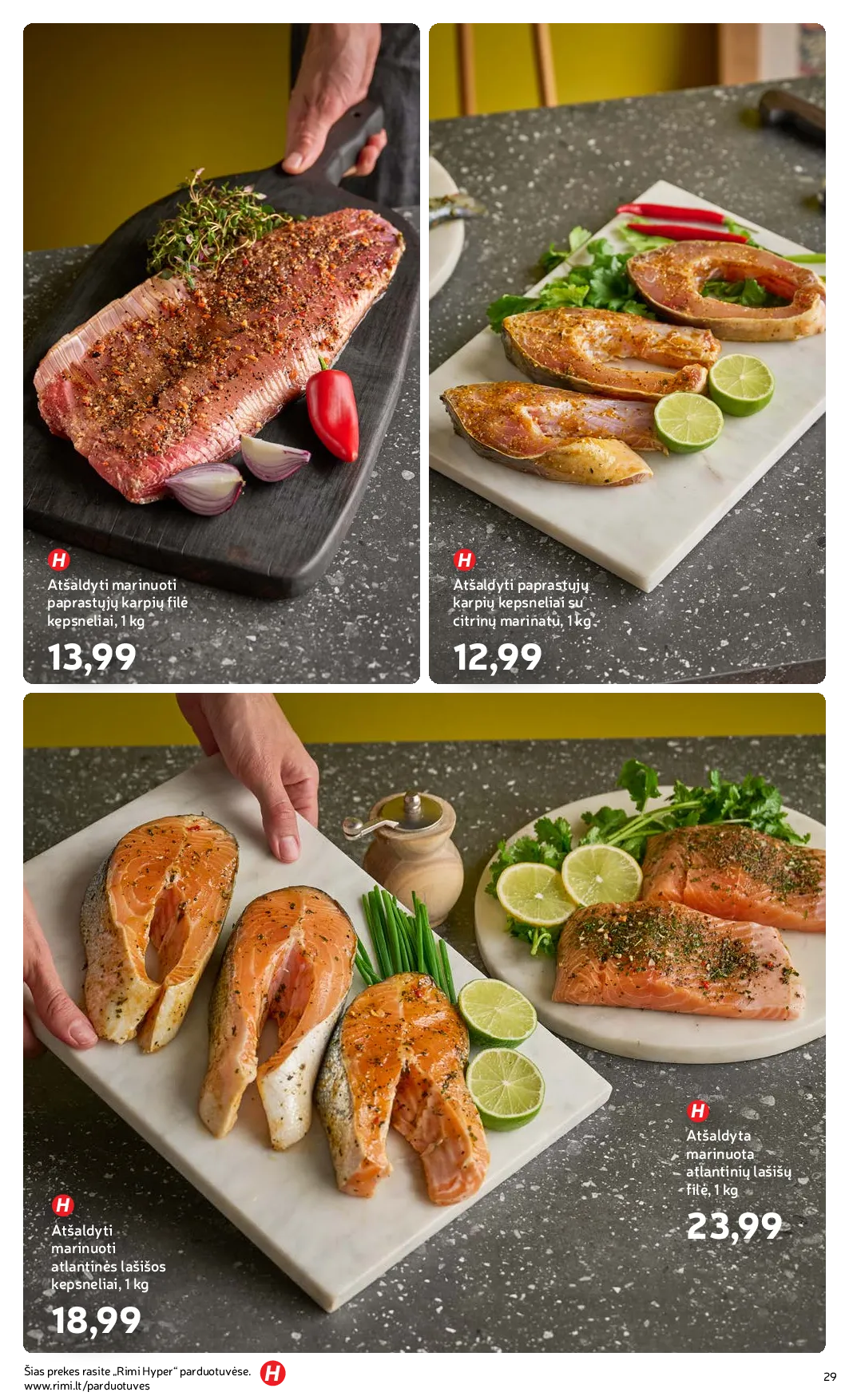 Rimi Žiemos ŠVENČIŲ maisto prekių katalogas 2025 – 29 psl.