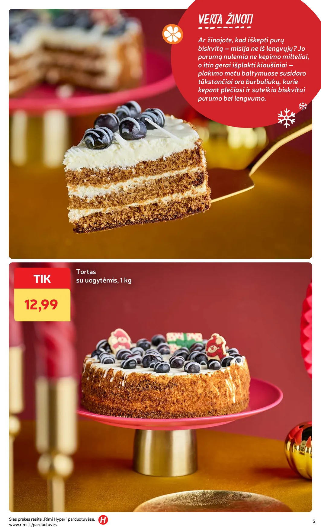 Rimi Žiemos ŠVENČIŲ maisto prekių katalogas 2025 – 5 psl.