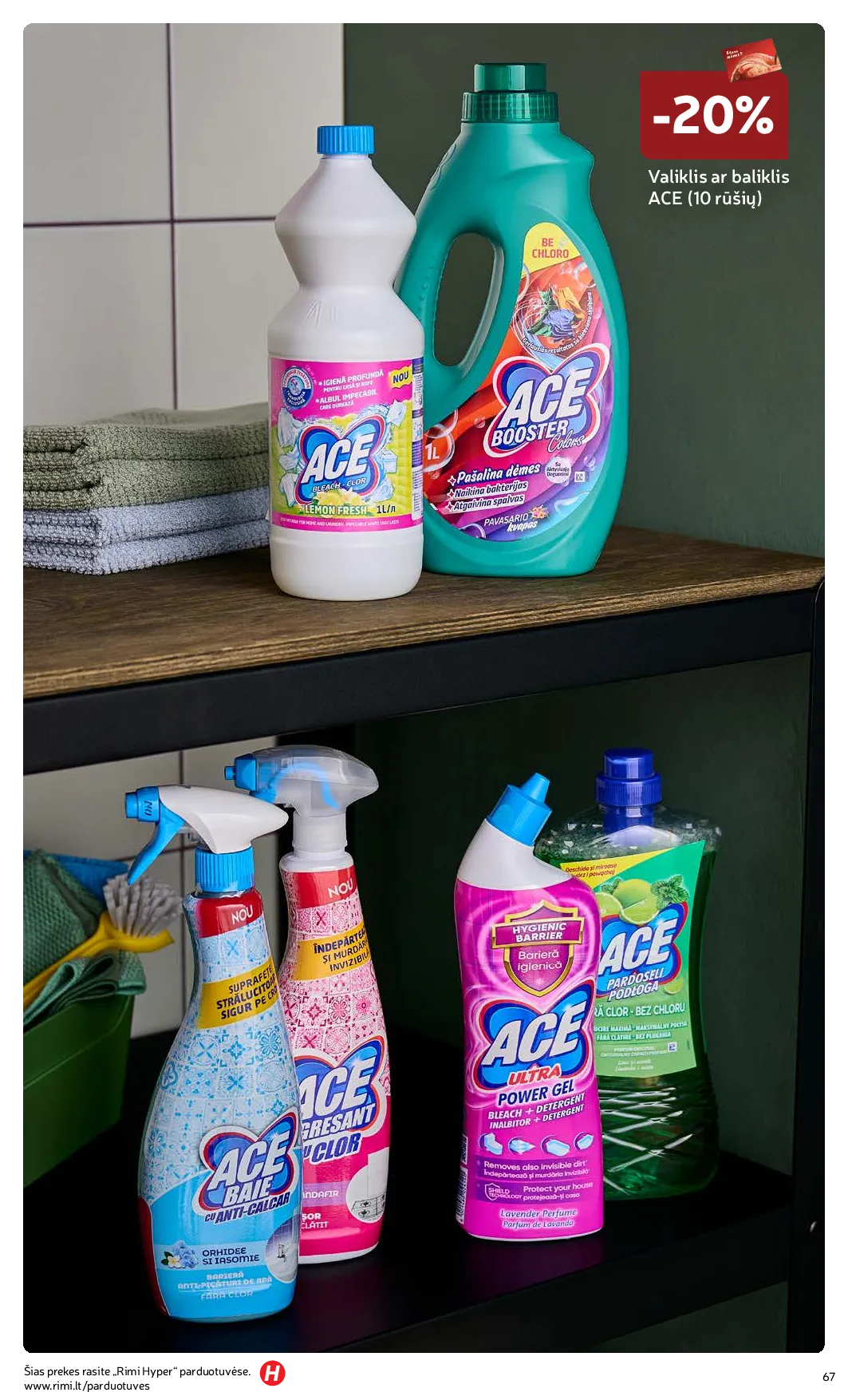 Rimi Žiemos ŠVENČIŲ maisto prekių katalogas 2025 – 67 psl.