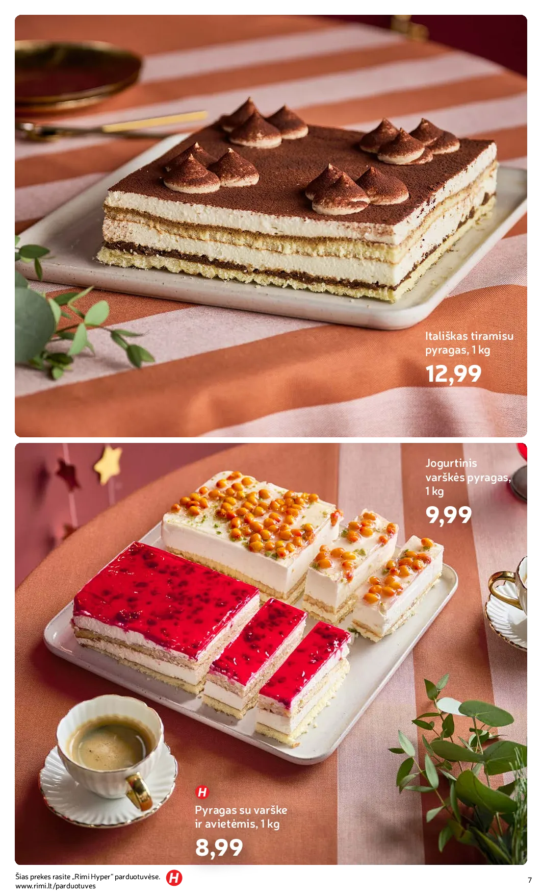 Rimi Žiemos ŠVENČIŲ maisto prekių katalogas 2025 – 7 psl.