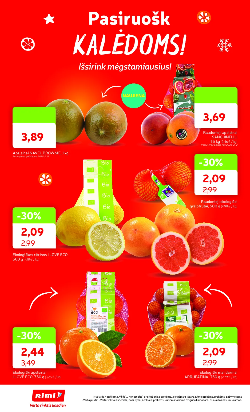 Rimi Savaitinis akcijų leidinys Nr. 50 – 14 psl.