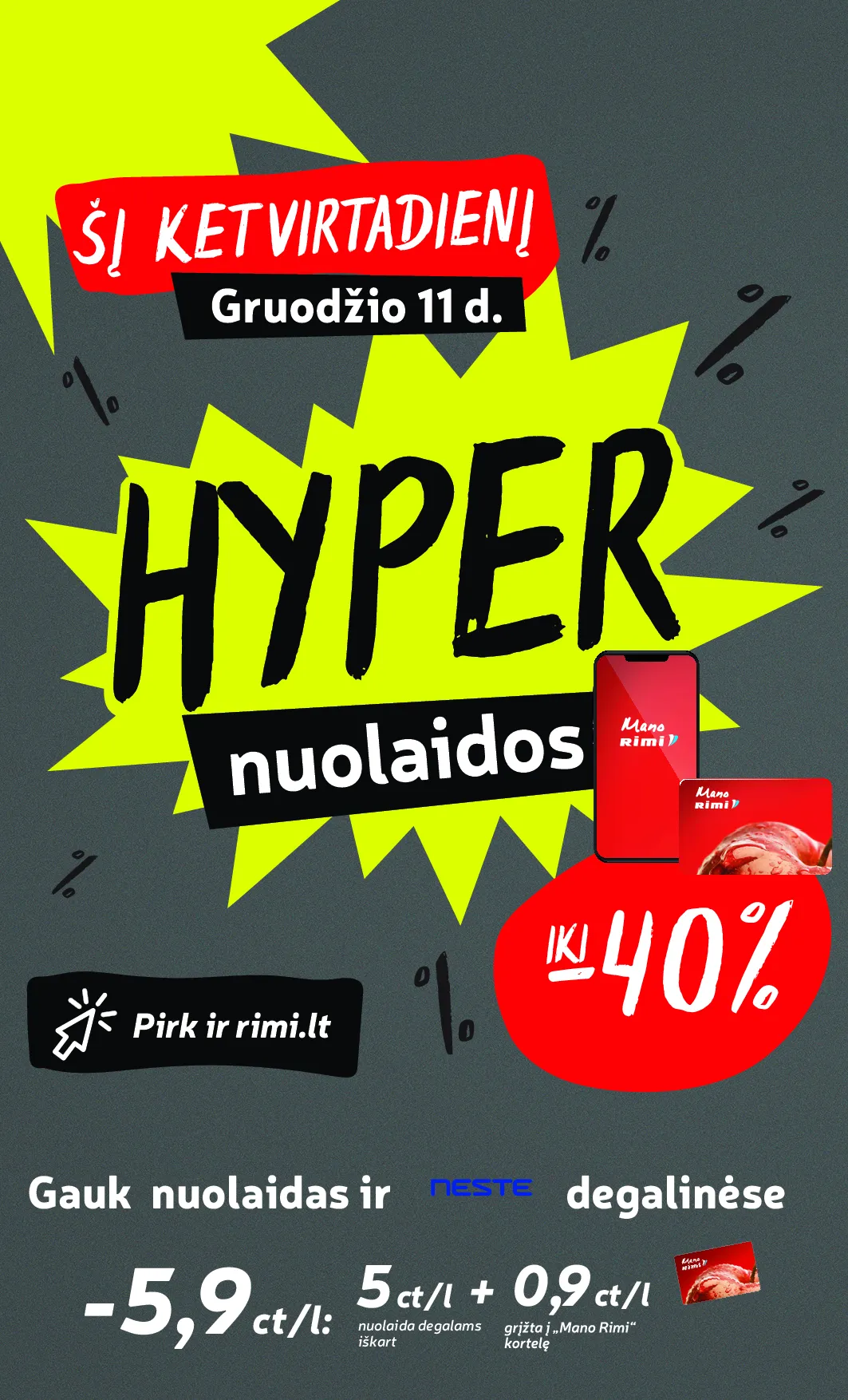 Rimi Savaitinis akcijų leidinys Nr. 50 – 2 psl.