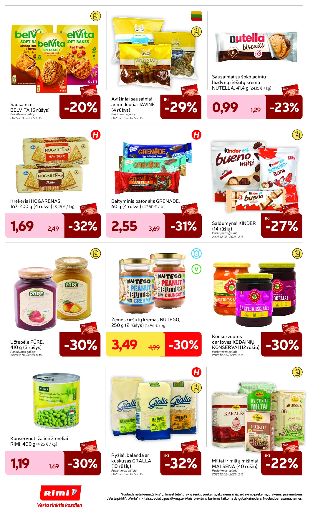 Rimi Savaitinis akcijų leidinys Nr. 50 – 36 psl.