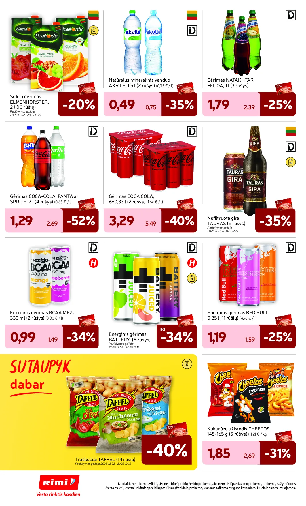 Rimi Savaitinis akcijų leidinys Nr. 50 – 38 psl.