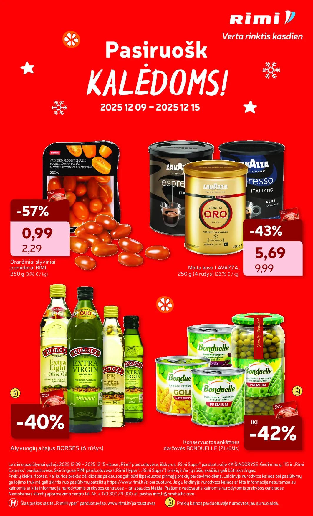 Rimi Savaitinis akcijų leidinys Nr. 50 – 45 psl.
