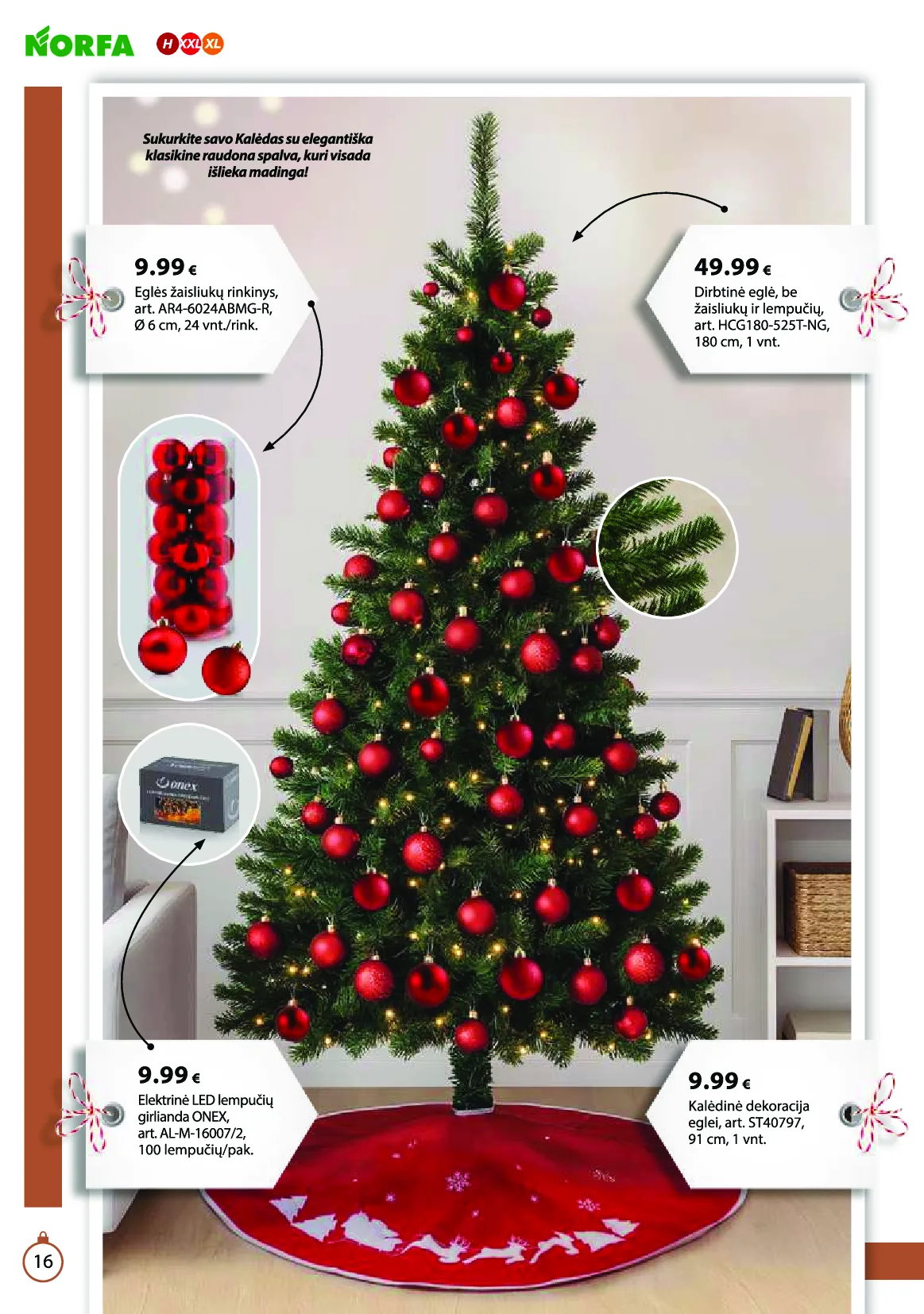 Norfa IŠSIRINK SAVO KALĖDAS – 16 psl.